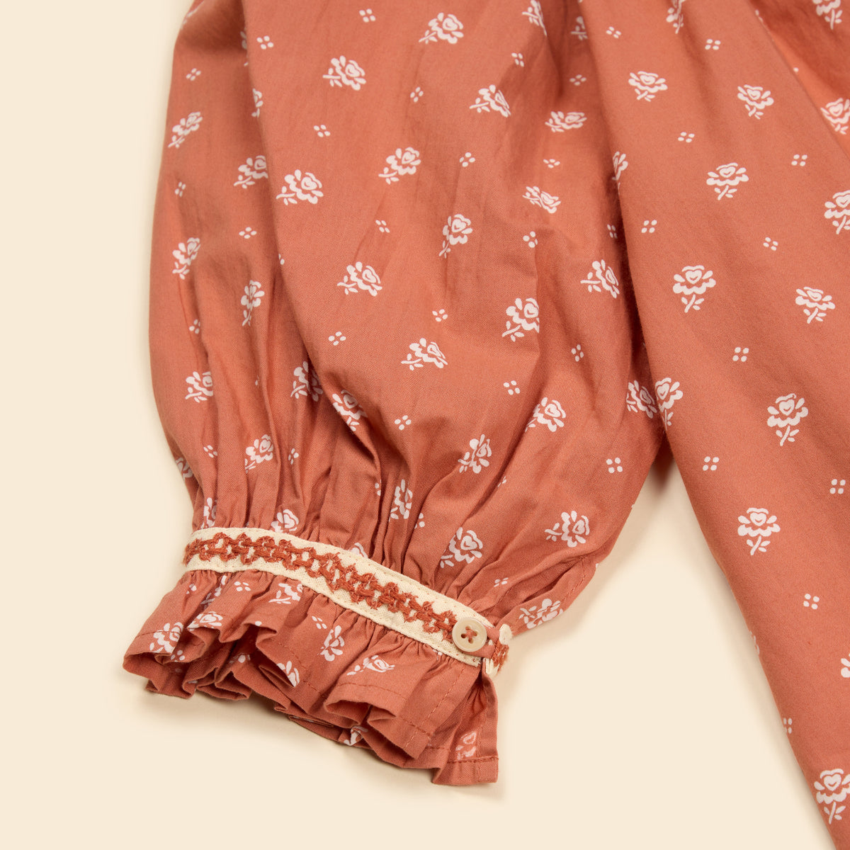 APOLINA  CARINA SMOCK TUNIC - MOUNTAIN CALICO JAM