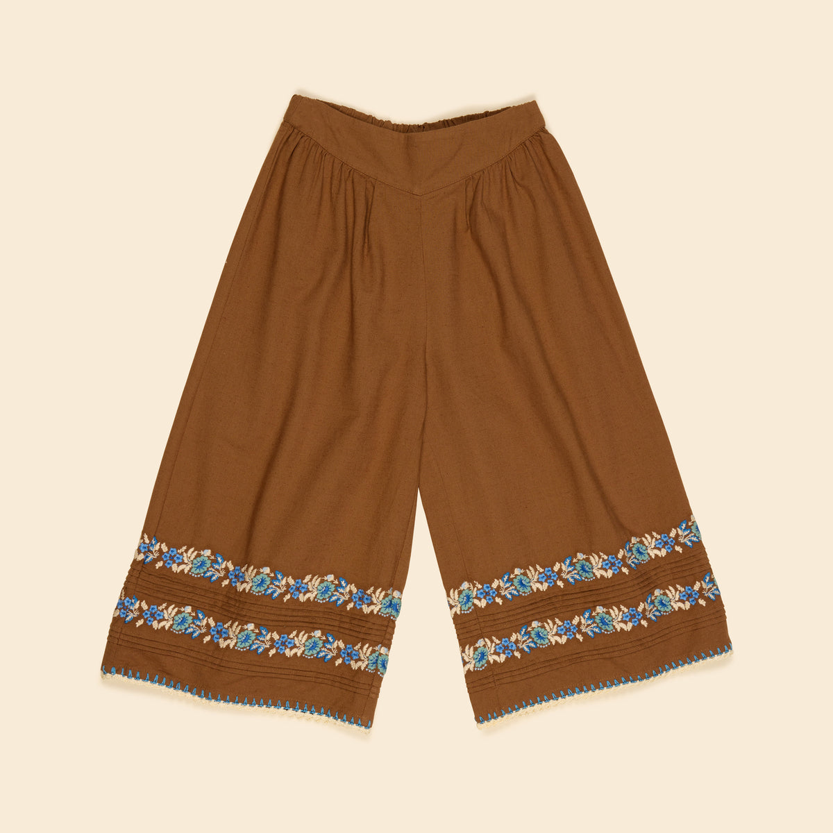 APOLINA  CONSTANCE TROUSER - CHOCOLATE