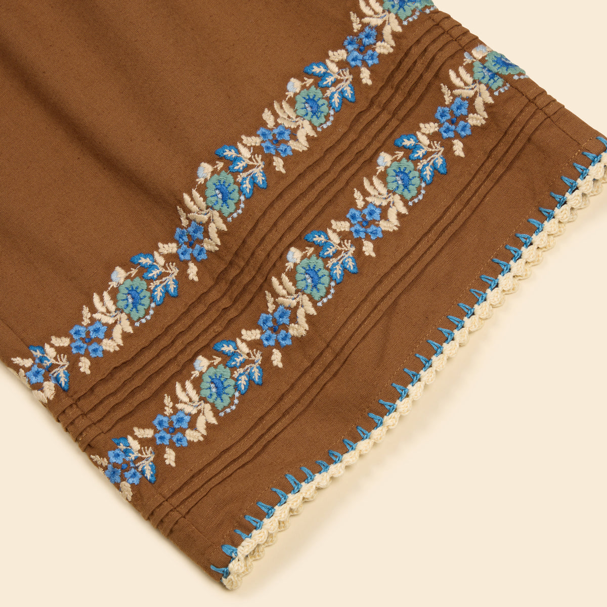 APOLINA  CONSTANCE TROUSER - CHOCOLATE