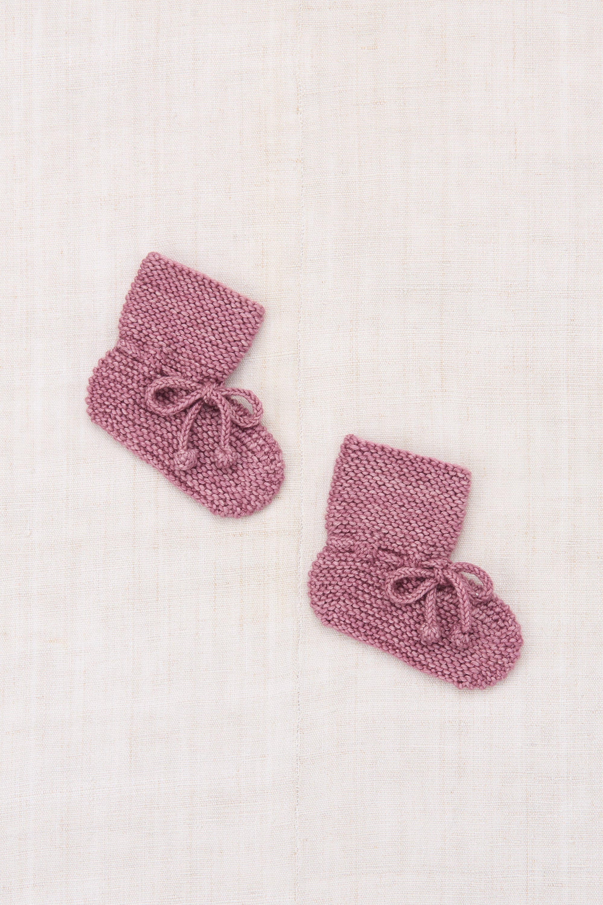 Misha & Puff　BABY CLASSIC BOOTIES (ANTIQUE ROSE)　26aw Drop1