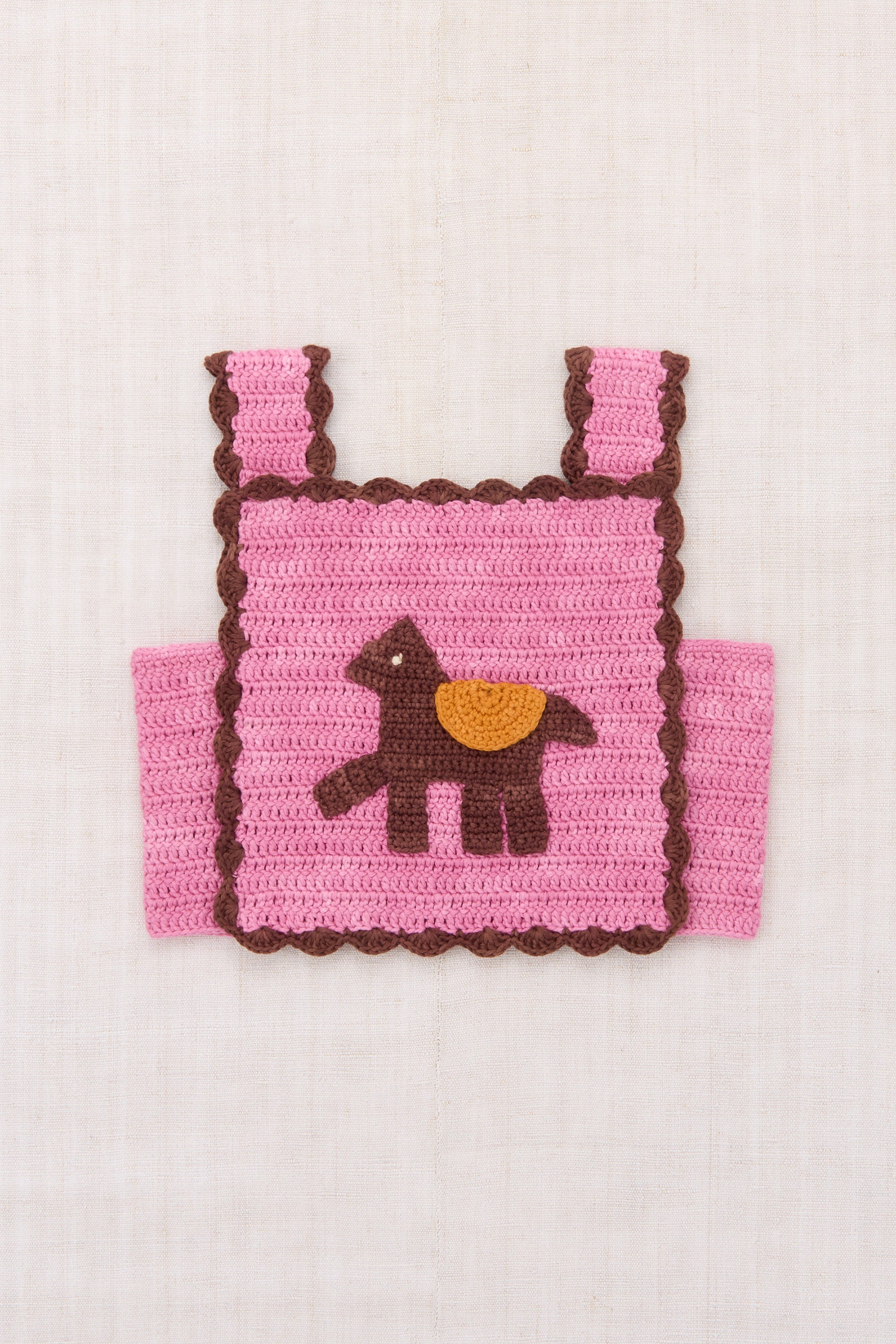 ・Misha & Puff  CROCHET HORSE TOP  AZALEA  26ss Drop2