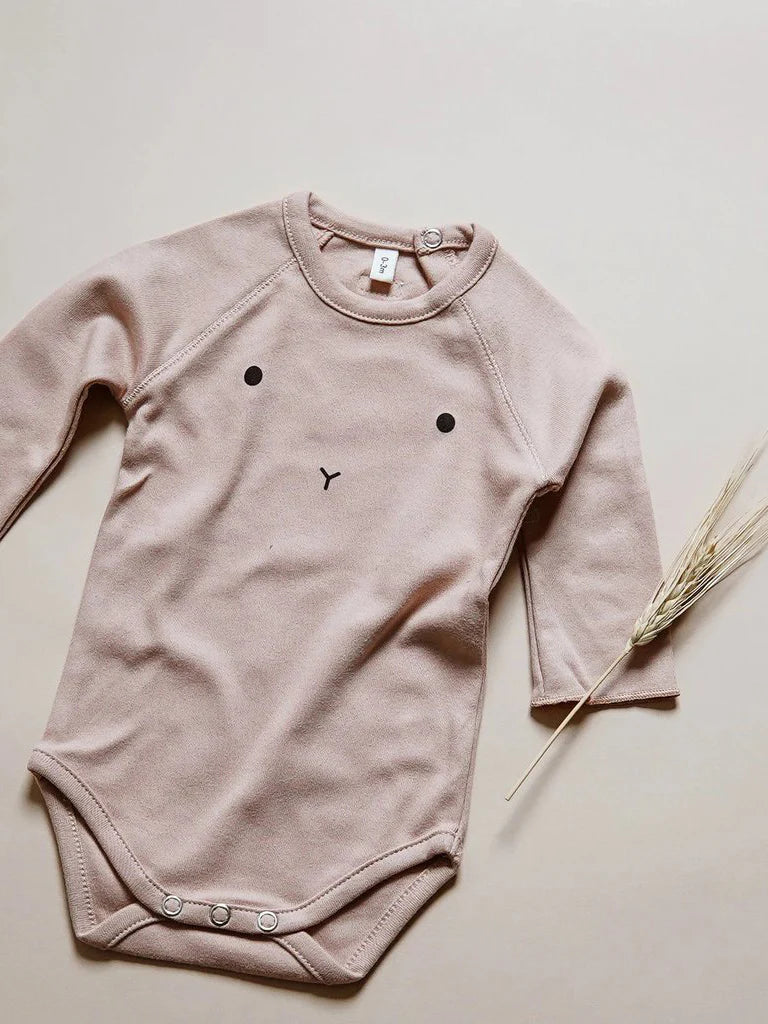 ORGANIC ZOO  Clay BUNNY Bodysuit