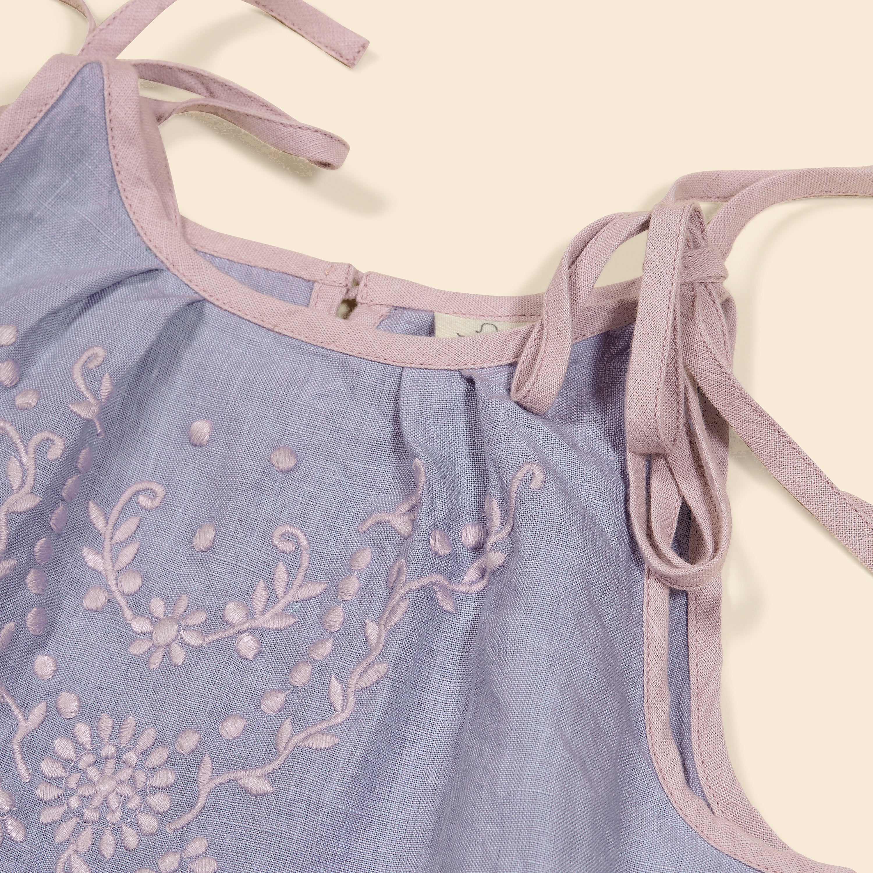 APOLINA EMELINE SHORT SET - BLUE-LILAC/LILAC