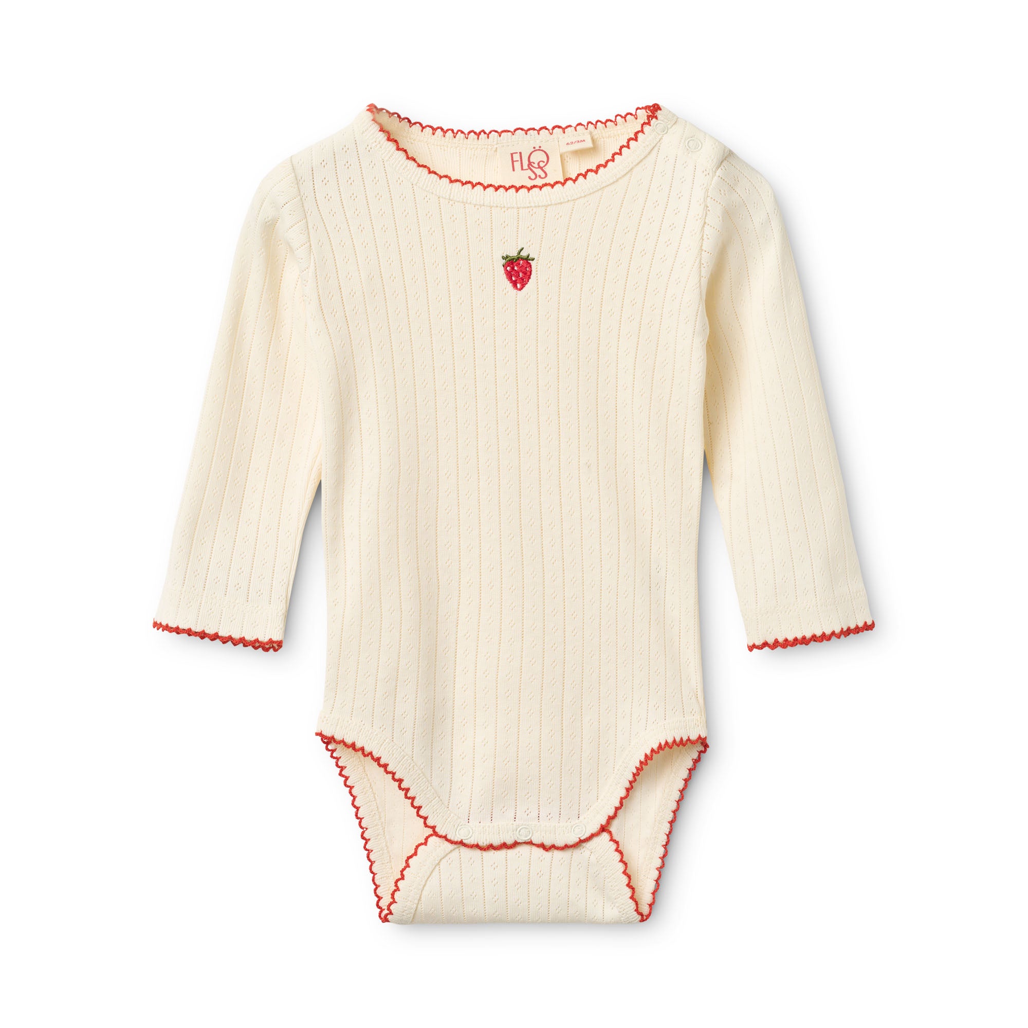 Flöss  Fresa Flora Pointelle Body