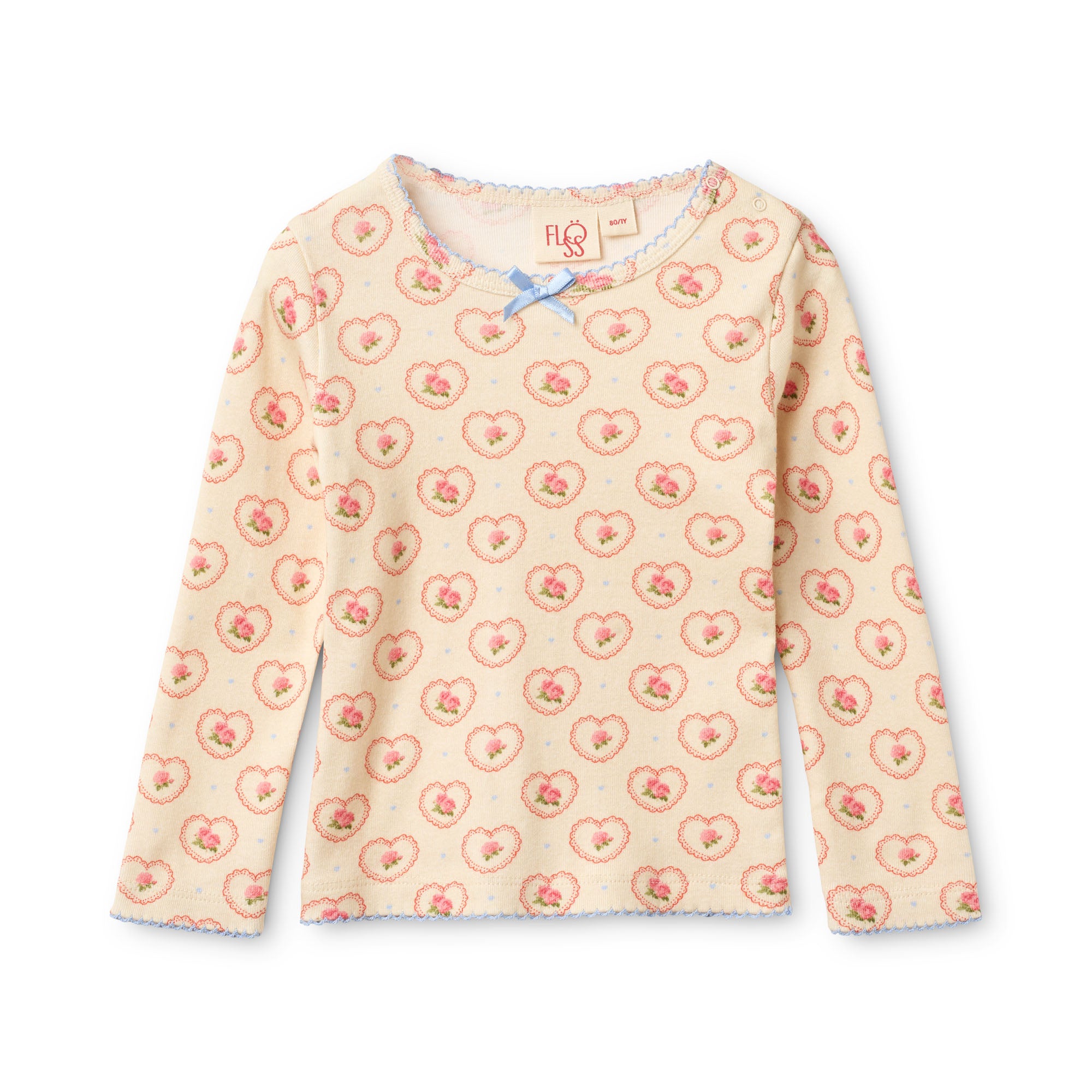 Flöss  Fresa Blouse  Rosy Heart