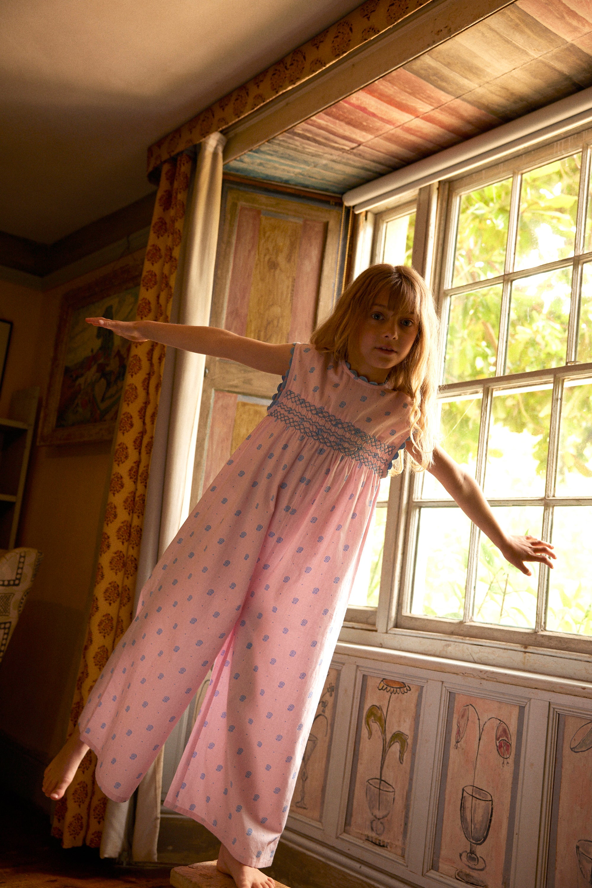 APOLINA GIGI JUMPSUIT - STUDIO CALICO PINK