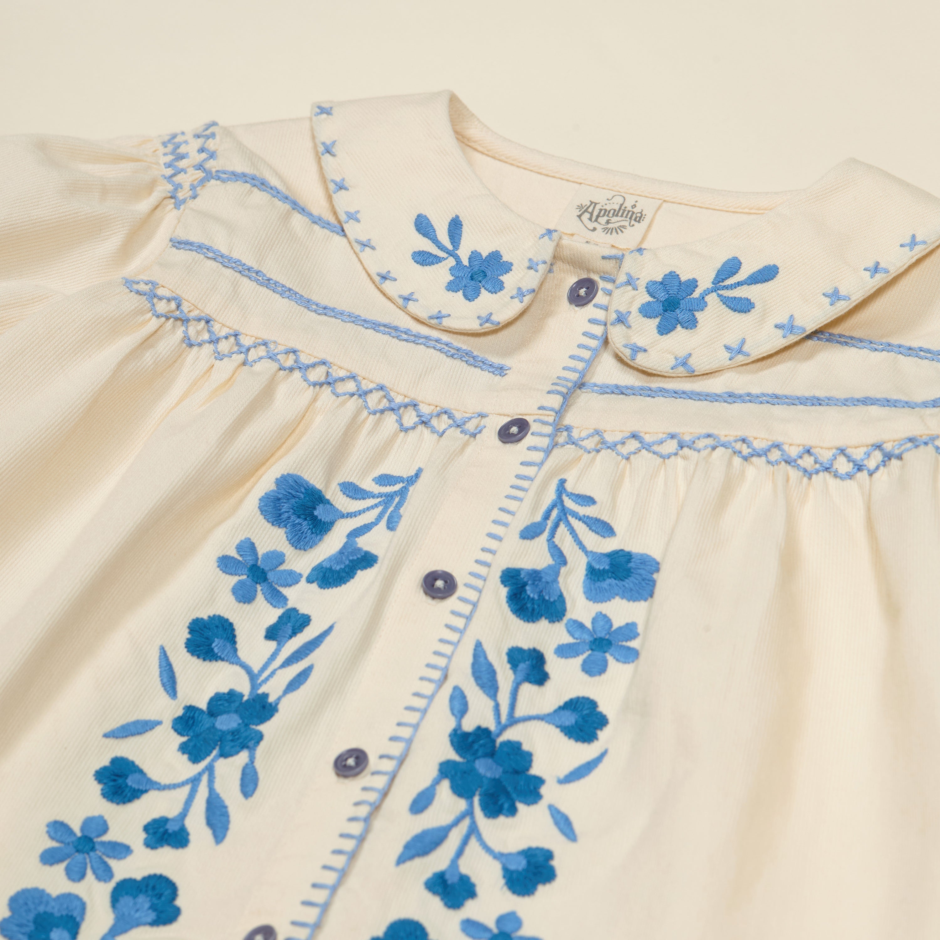 APOLINA  HEIDI BLOUSE - CREAM