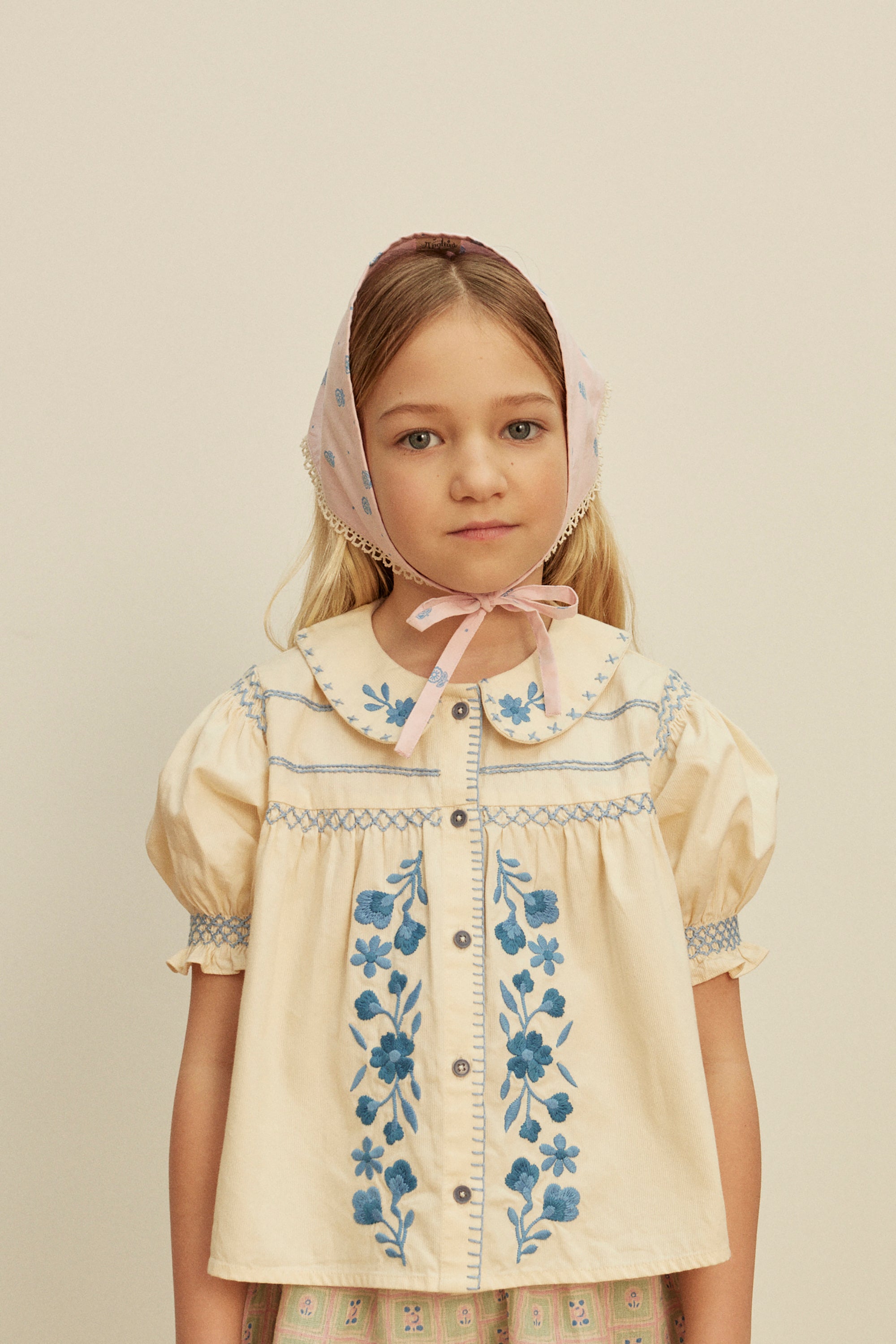 APOLINA  HEIDI BLOUSE - CREAM