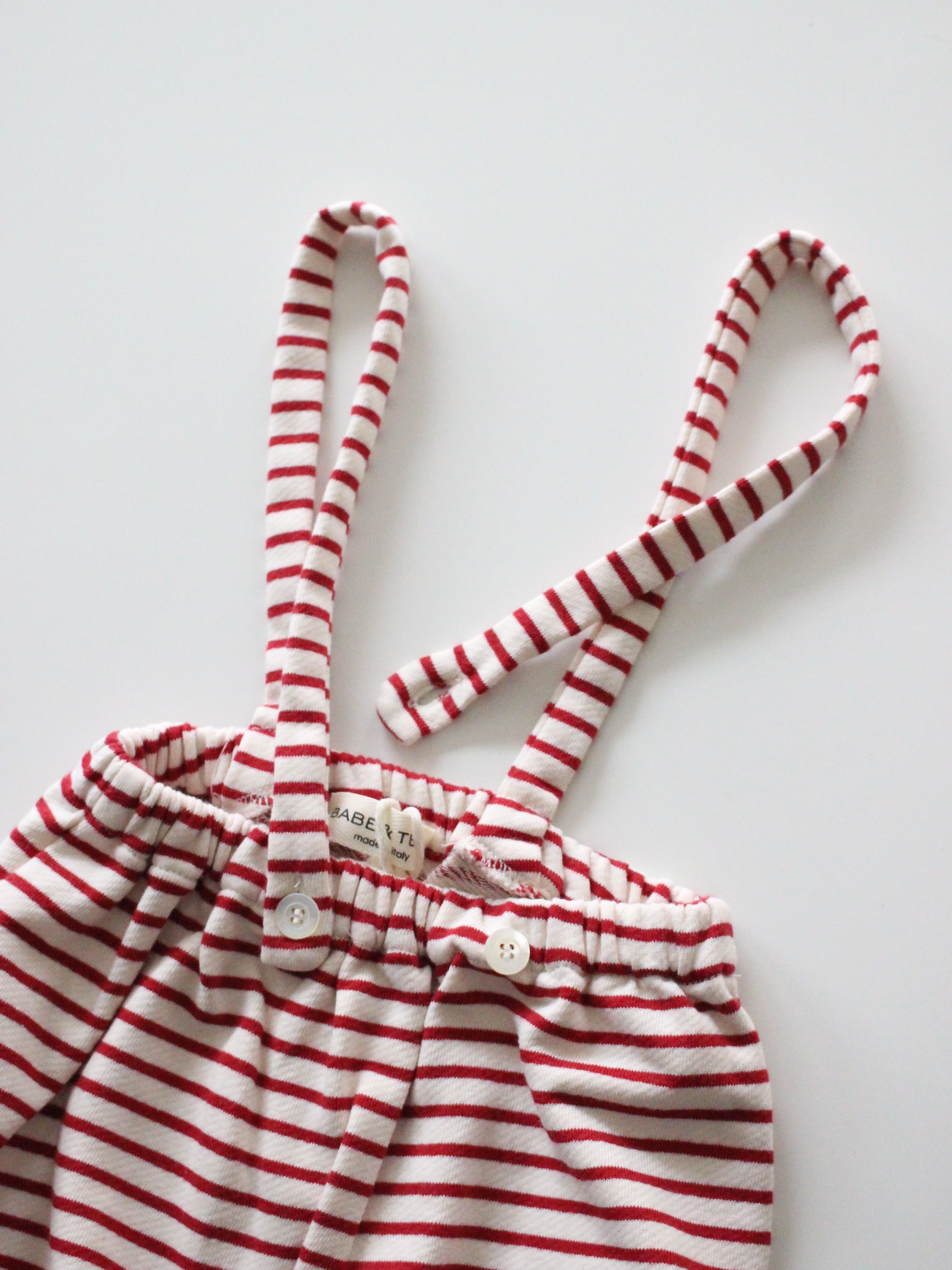 BABE & TESS  Sweet salopette  Jumpsuit  Red