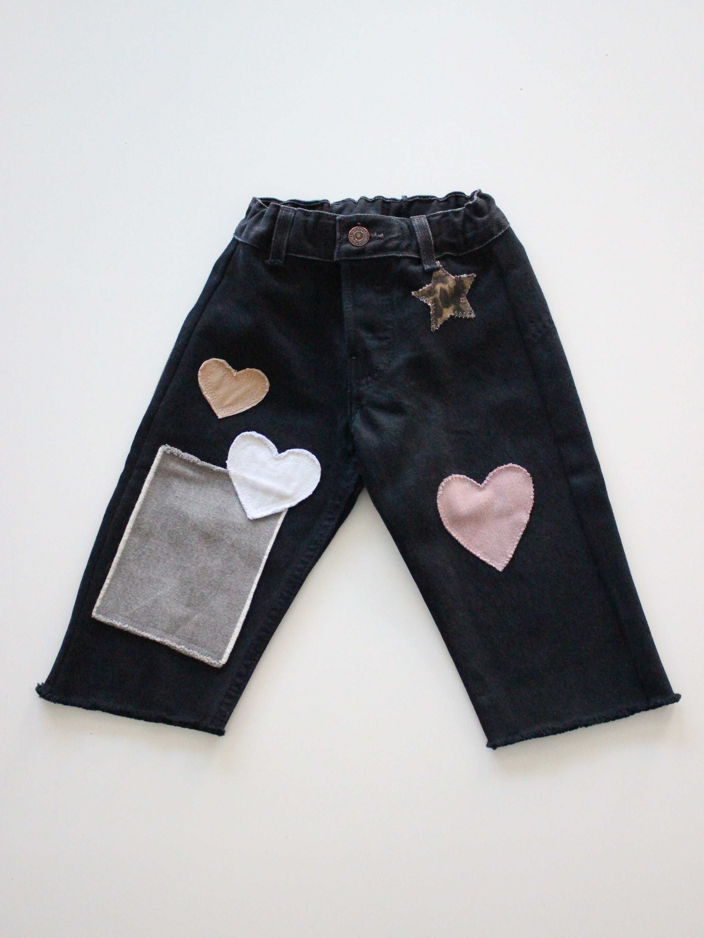 Wunderlang  LOVE Jeans   "black"