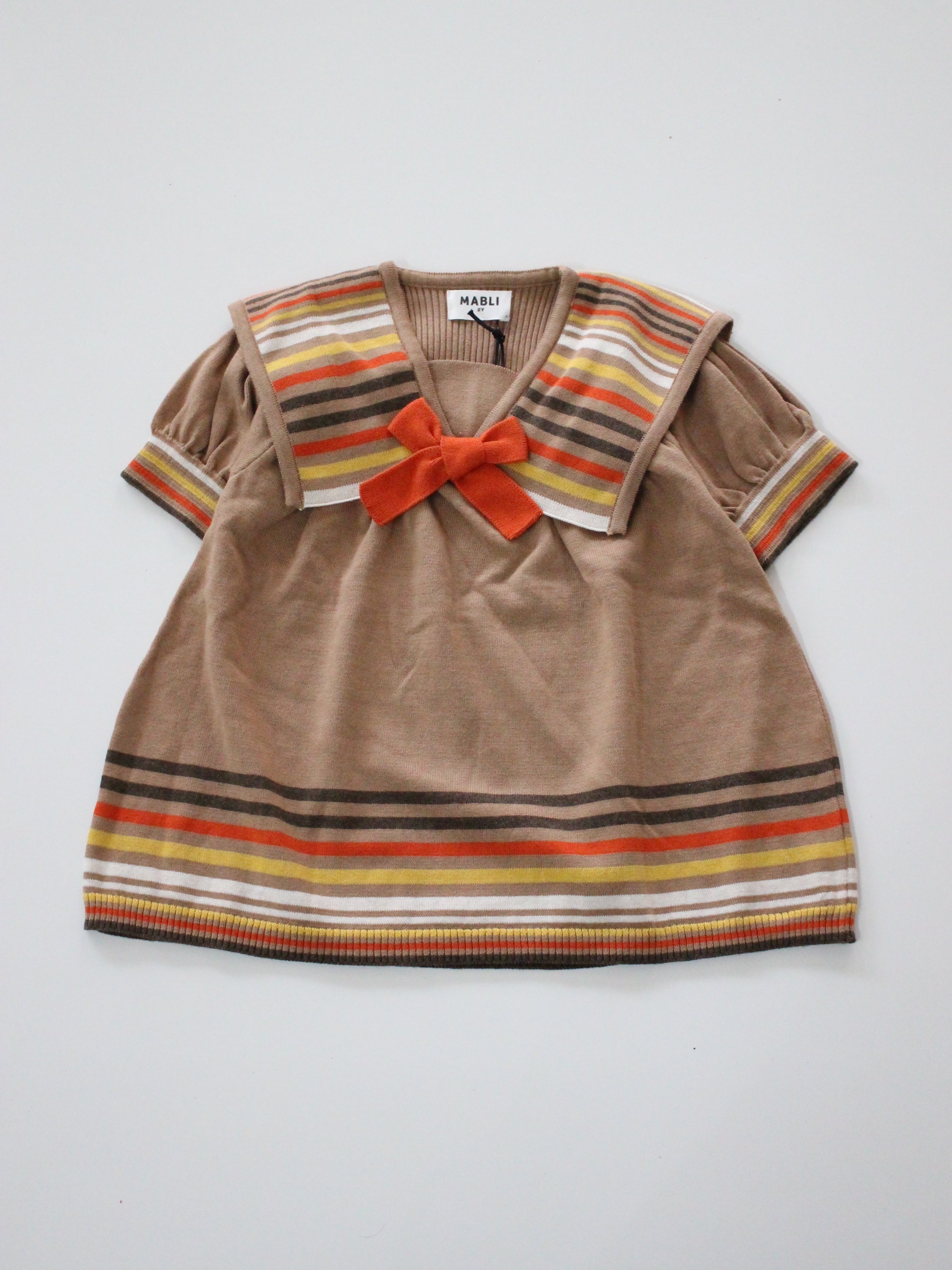 MABLI　CORDELIA DRESS  SHELL PORTOBELLO