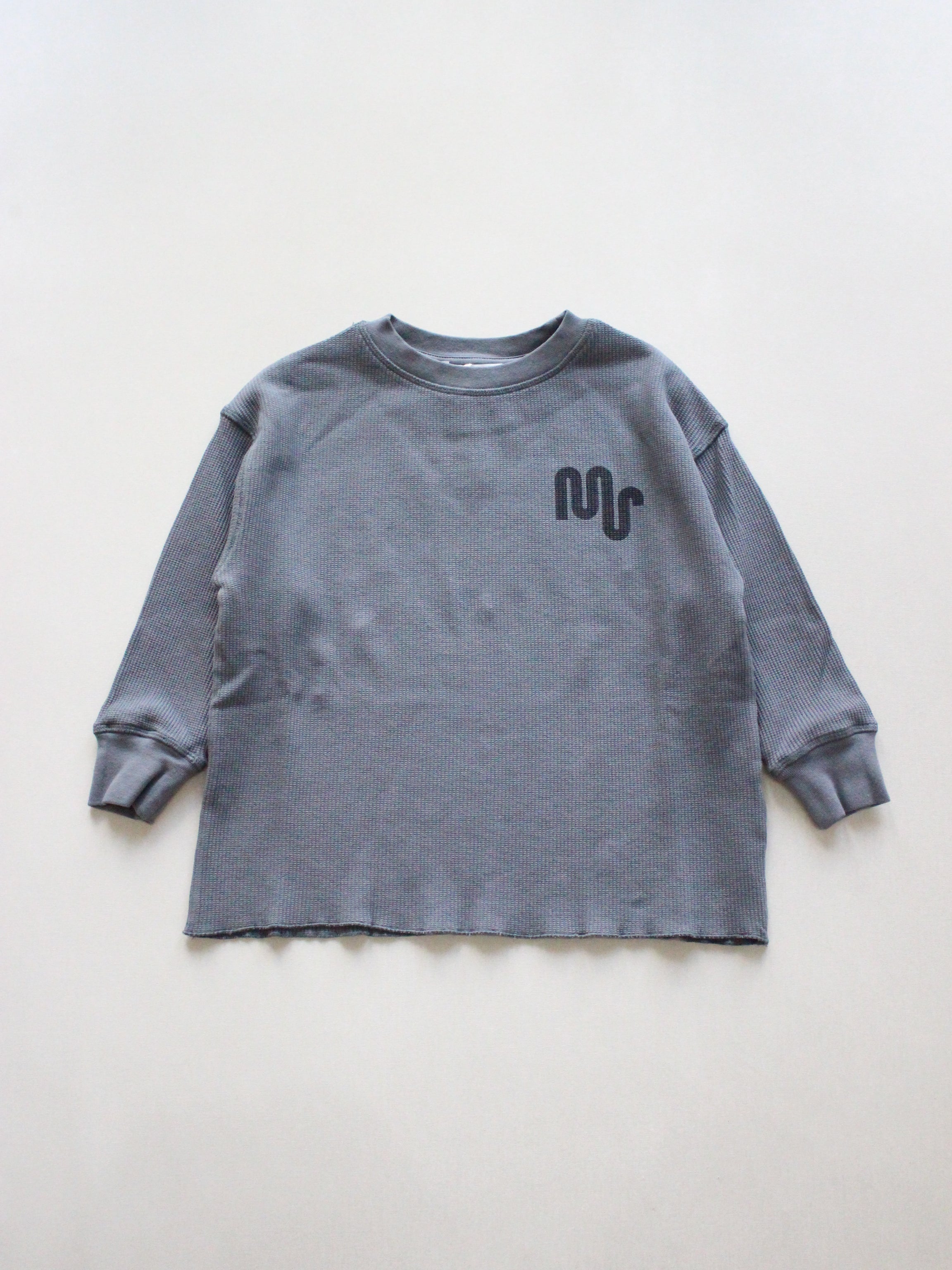 main story  Waffle Tee - Pewter