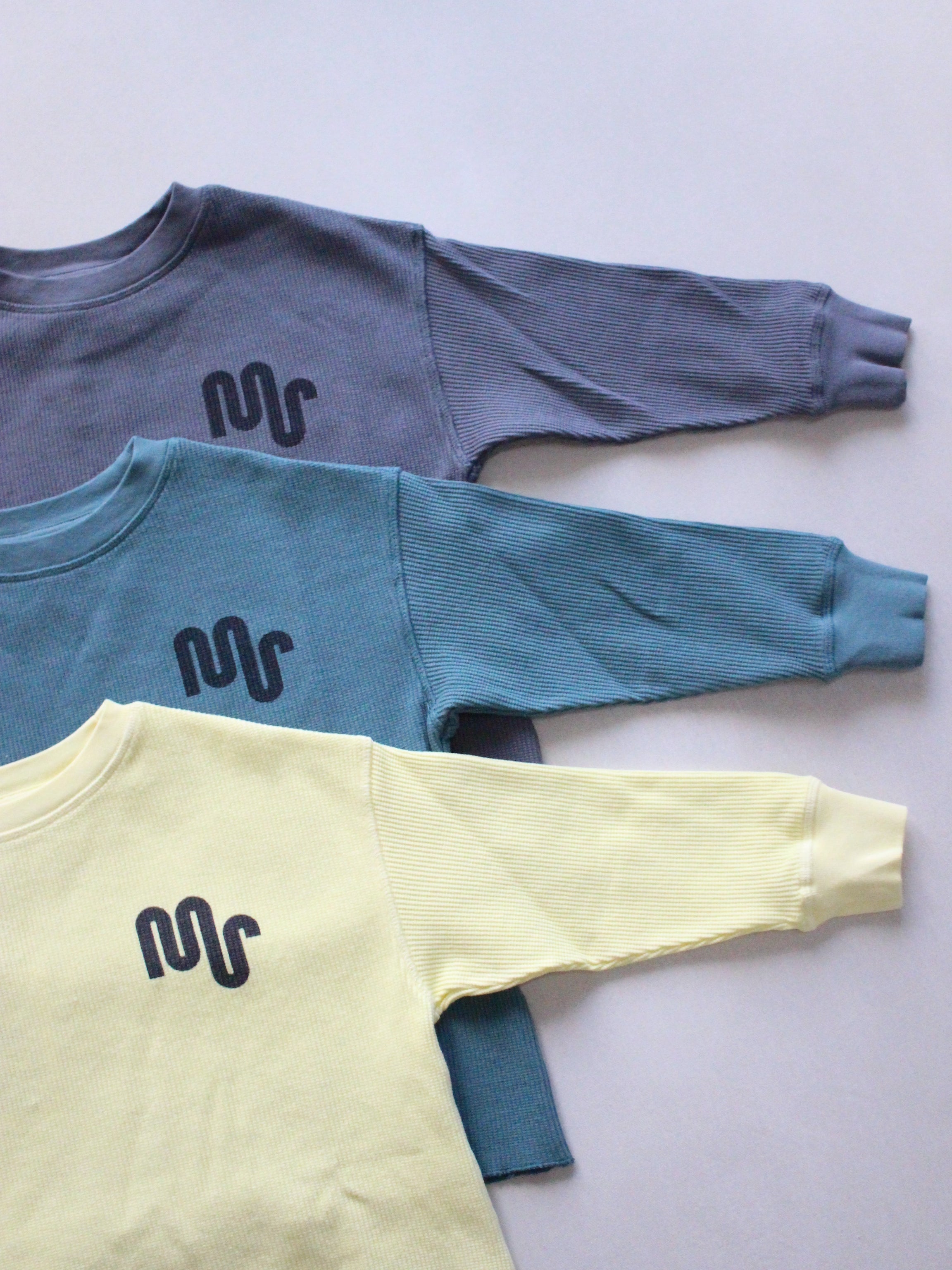 main story  Waffle Tee - Pewter