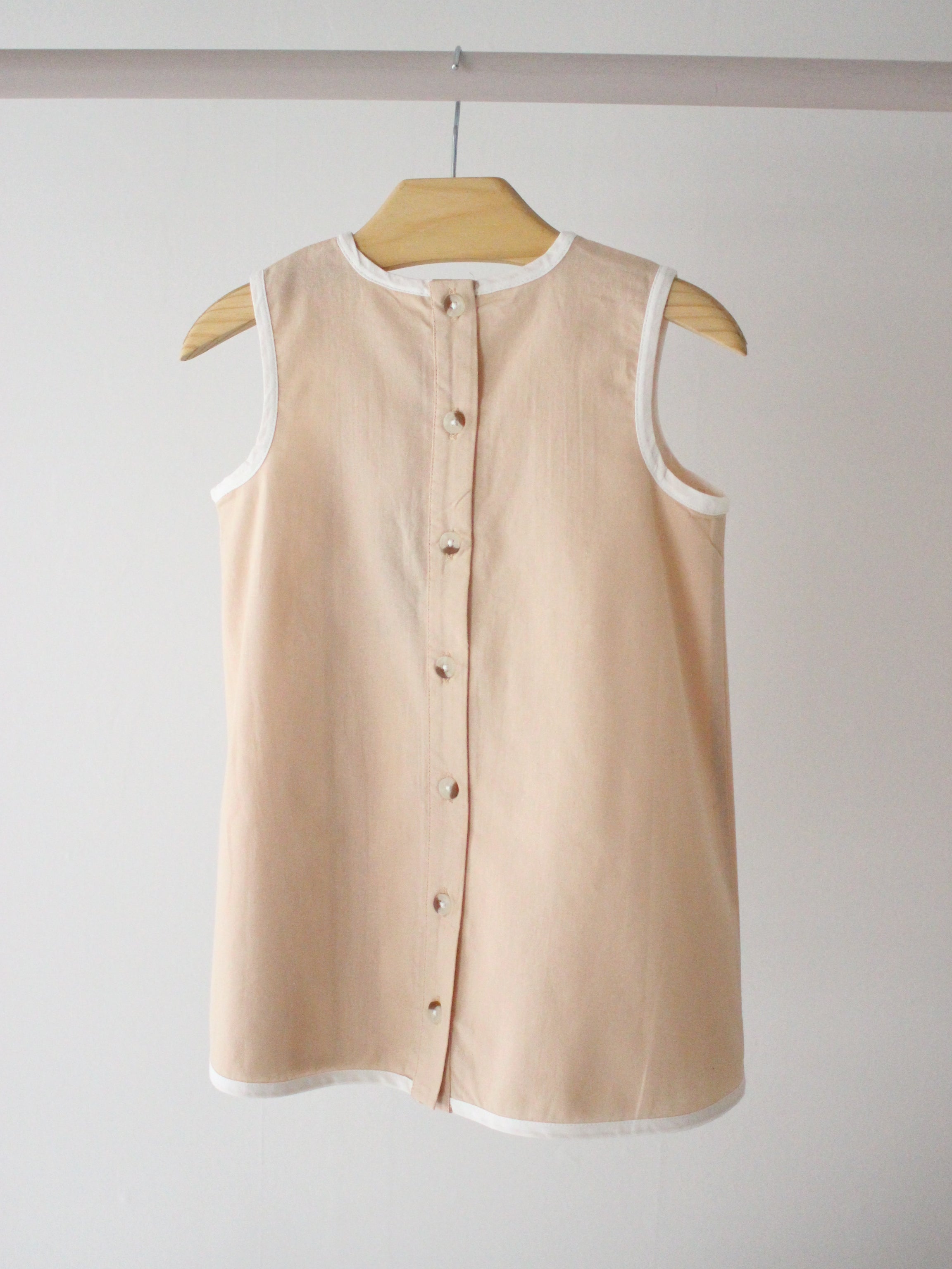 little cotton clothes  Hannah Dress in powder