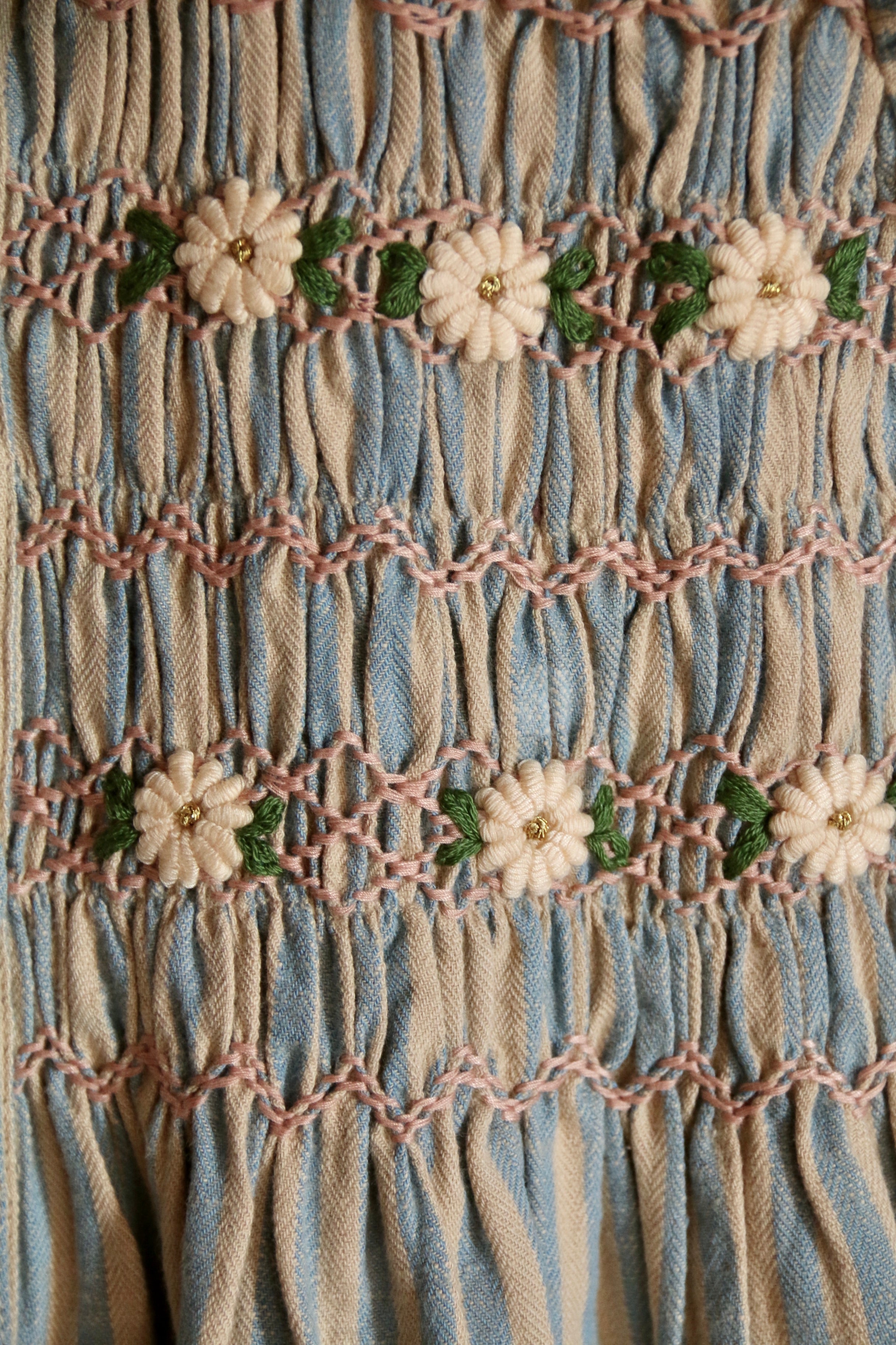 BONJOUR DIARY Romantique tunique Blue transat stripe