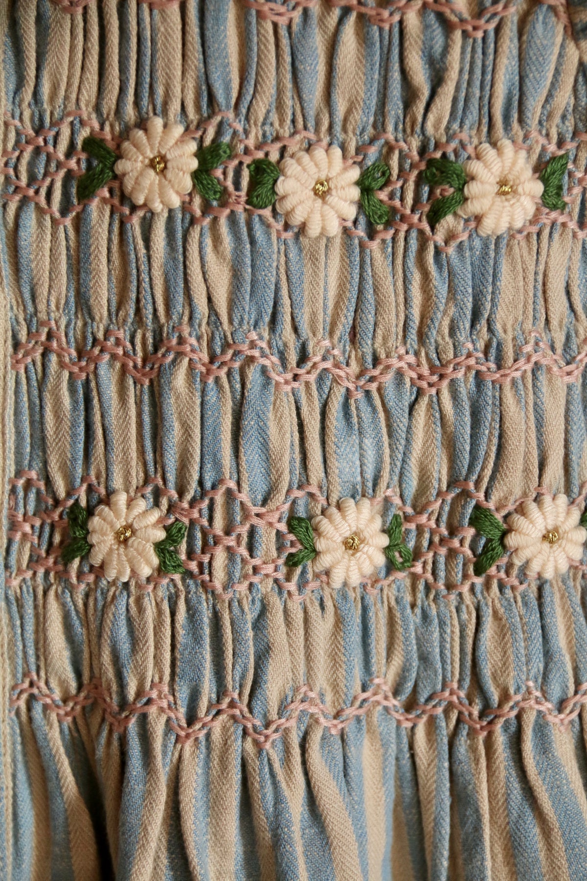 BONJOUR DIARY Romantique tunique Blue transat stripe