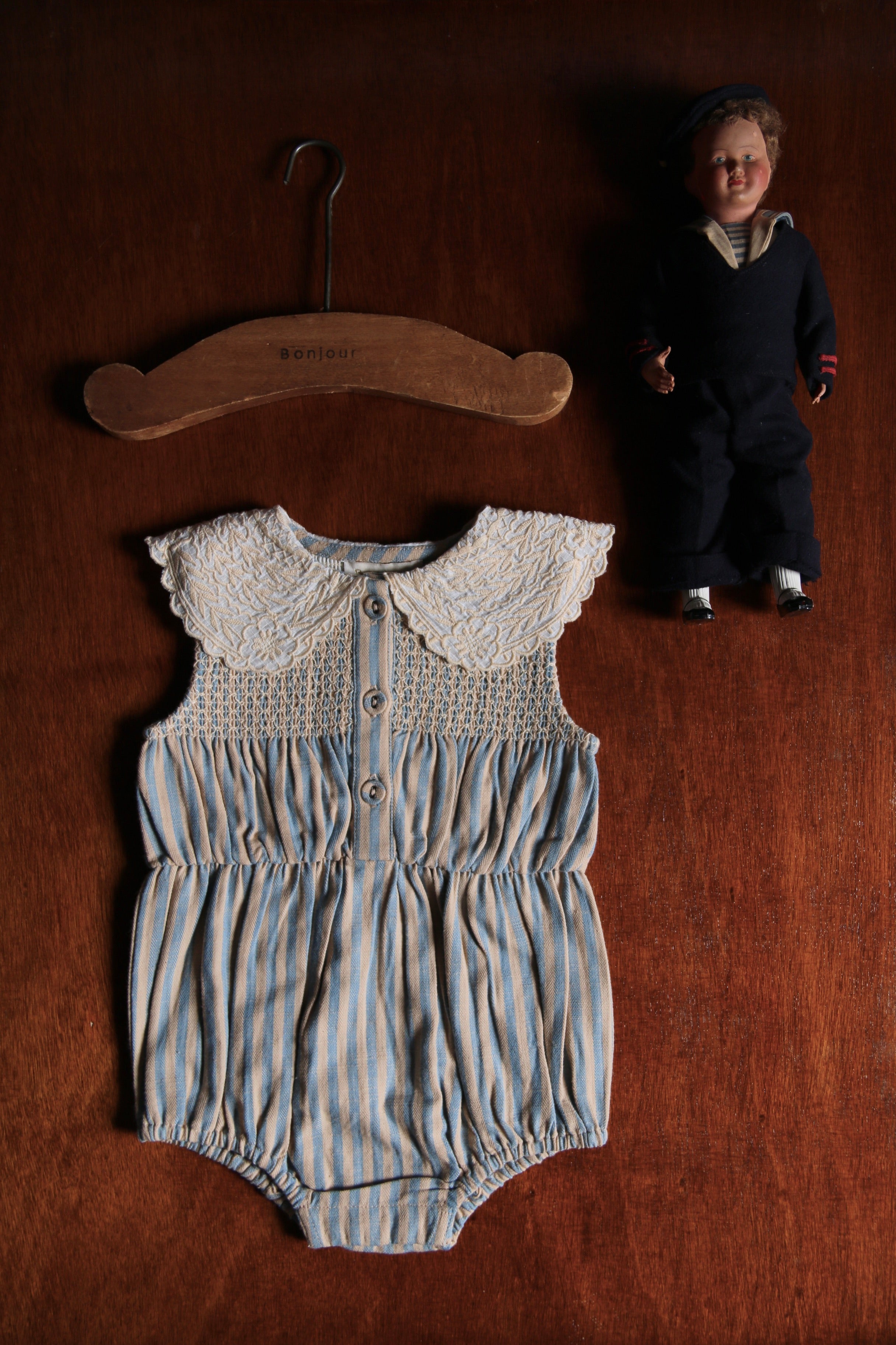 BONJOUR DIARY  Romper Transat stripe