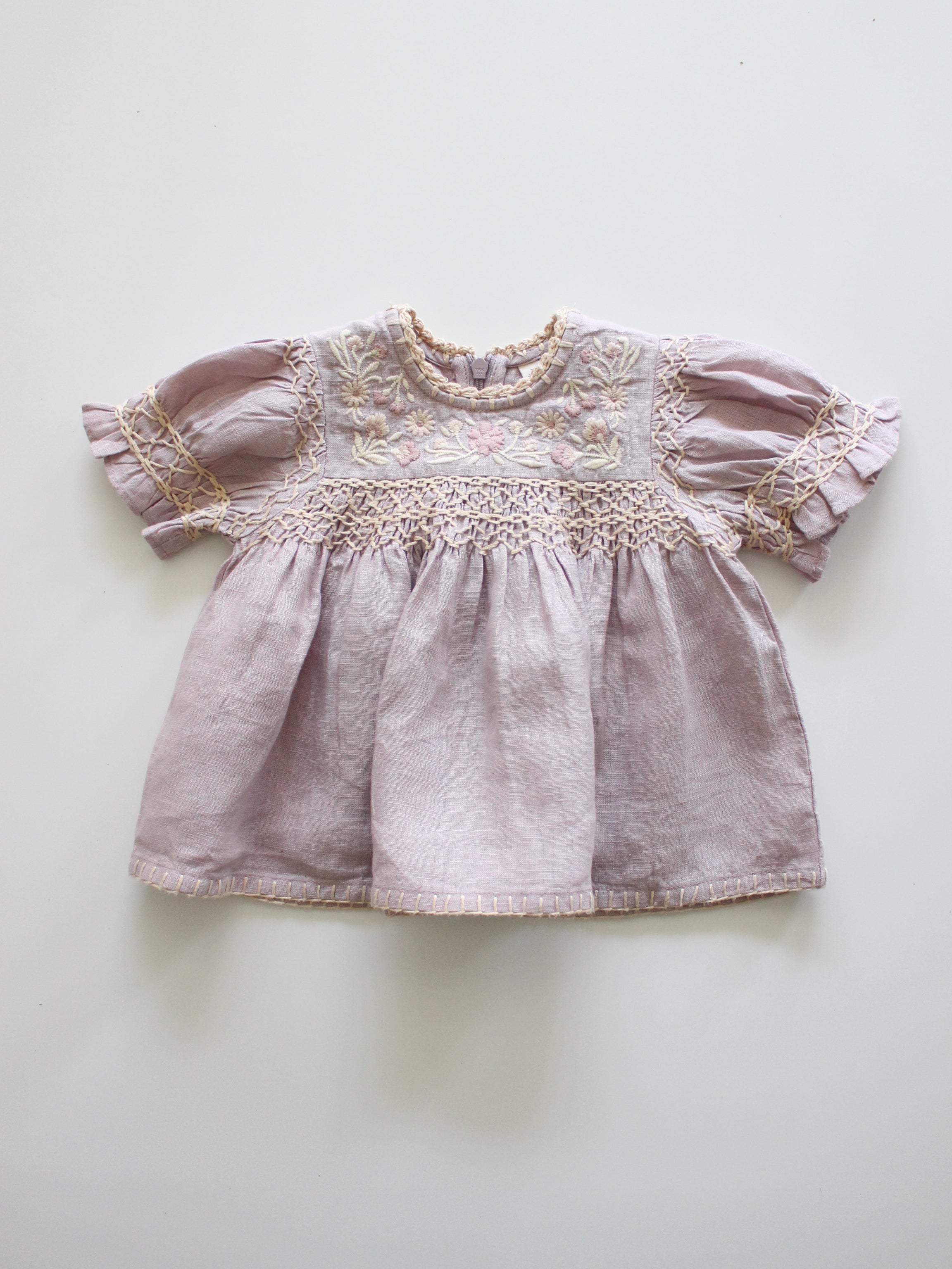 APOLINA  BABY DORA BLOUSE  LILAC