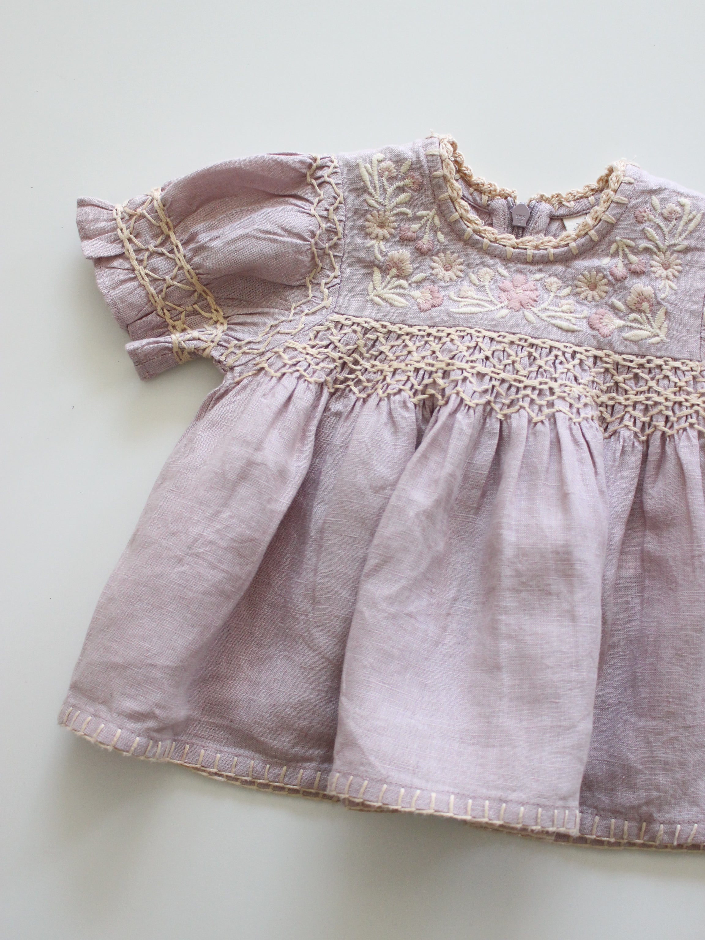 5-7y apolina dusty blouse アポリナブラウス刺繍