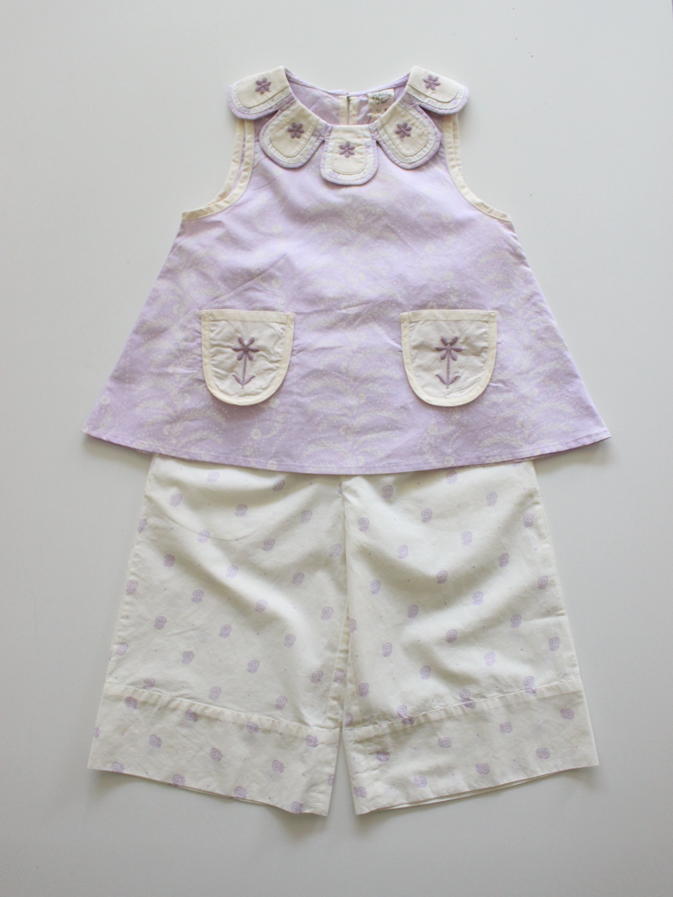 APOLINA  FLORA TROUSER SET  WALLFLOWER/STUDIO CALICO CREAM