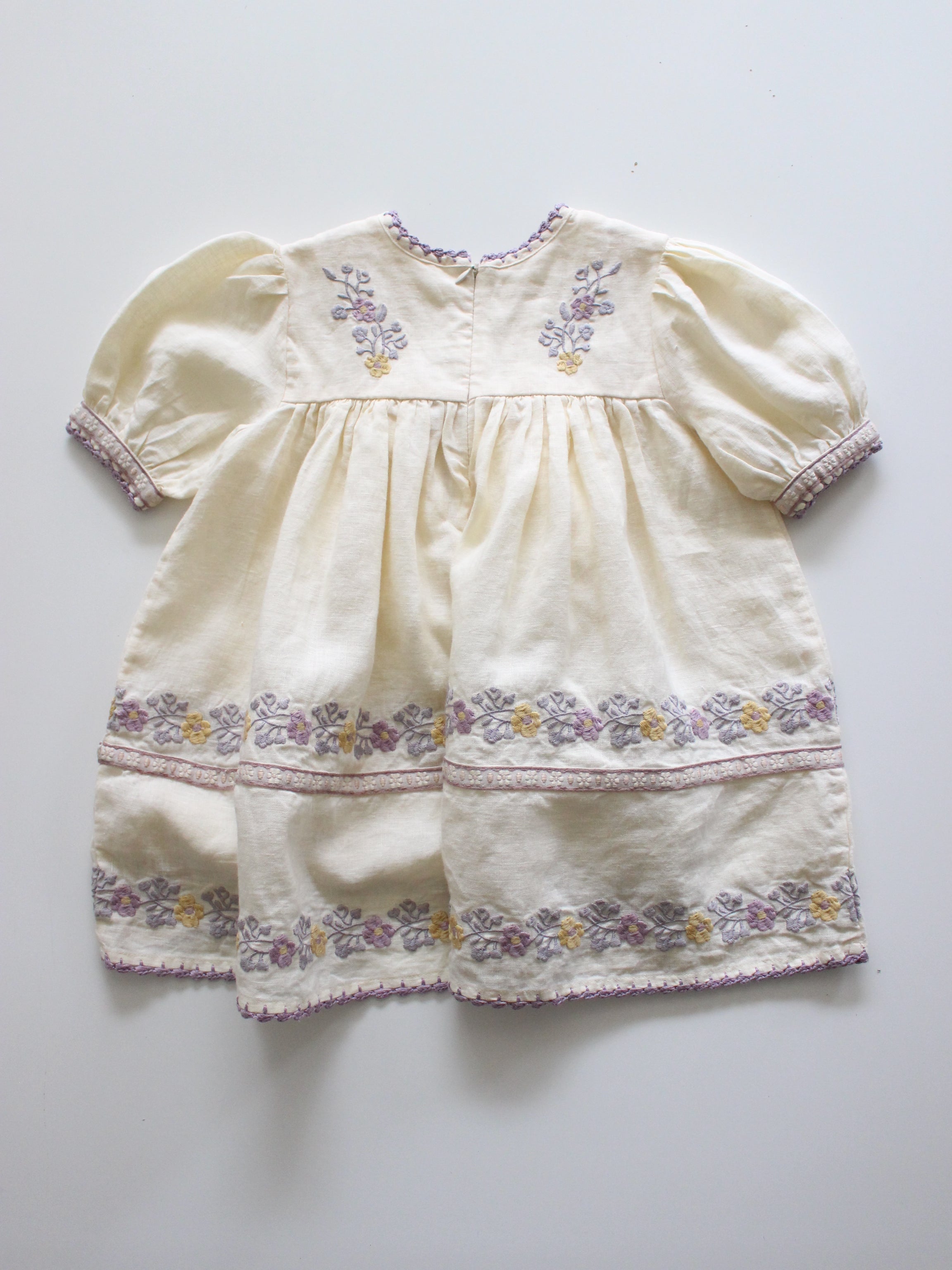 APOLINA  PATSY RIBBONS DRESS  CREAM　