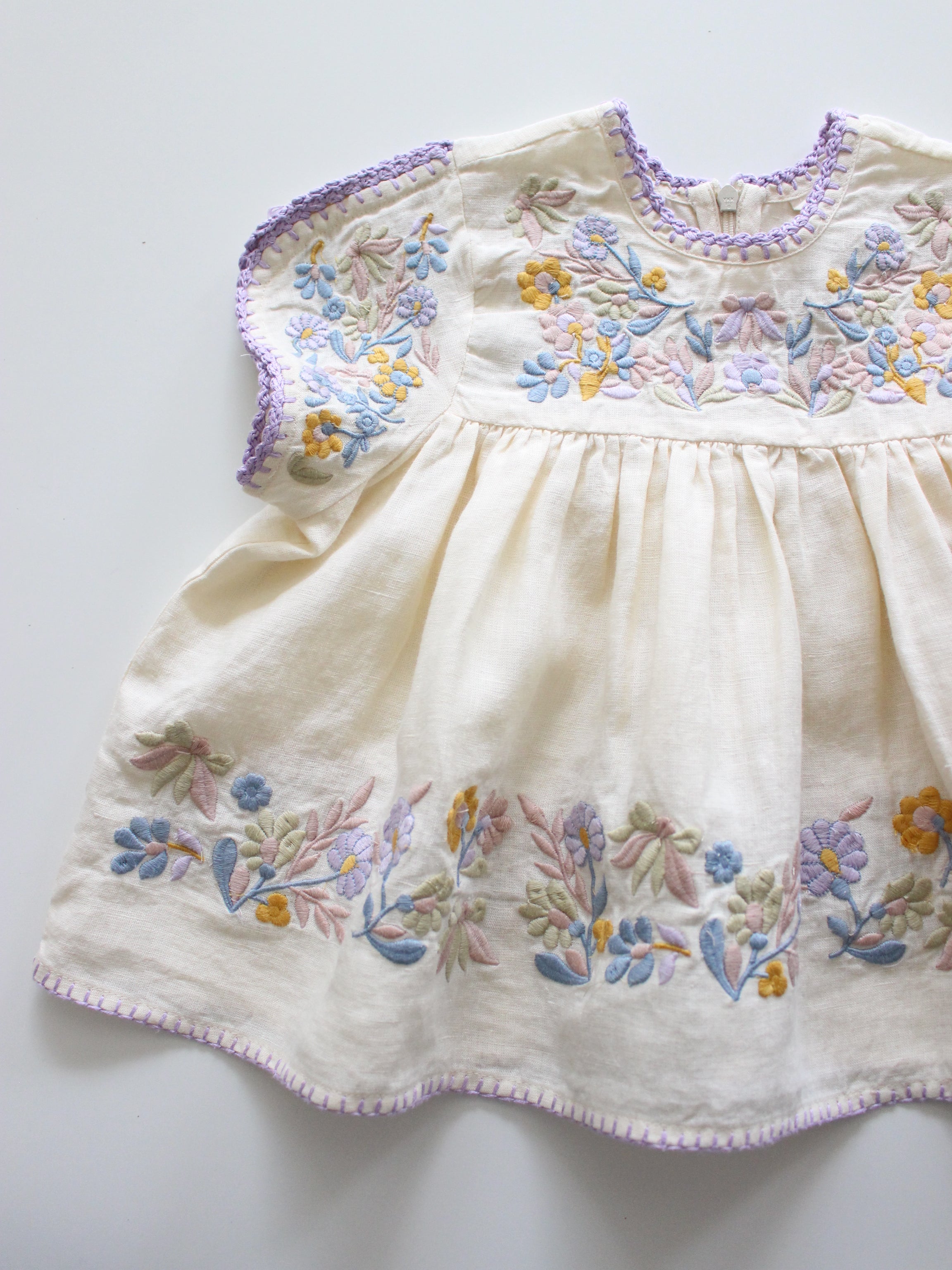 ワンピース Apolina Stevie Blouse cream 3-5y APOLINA STEVIE BLOUSE CREAM