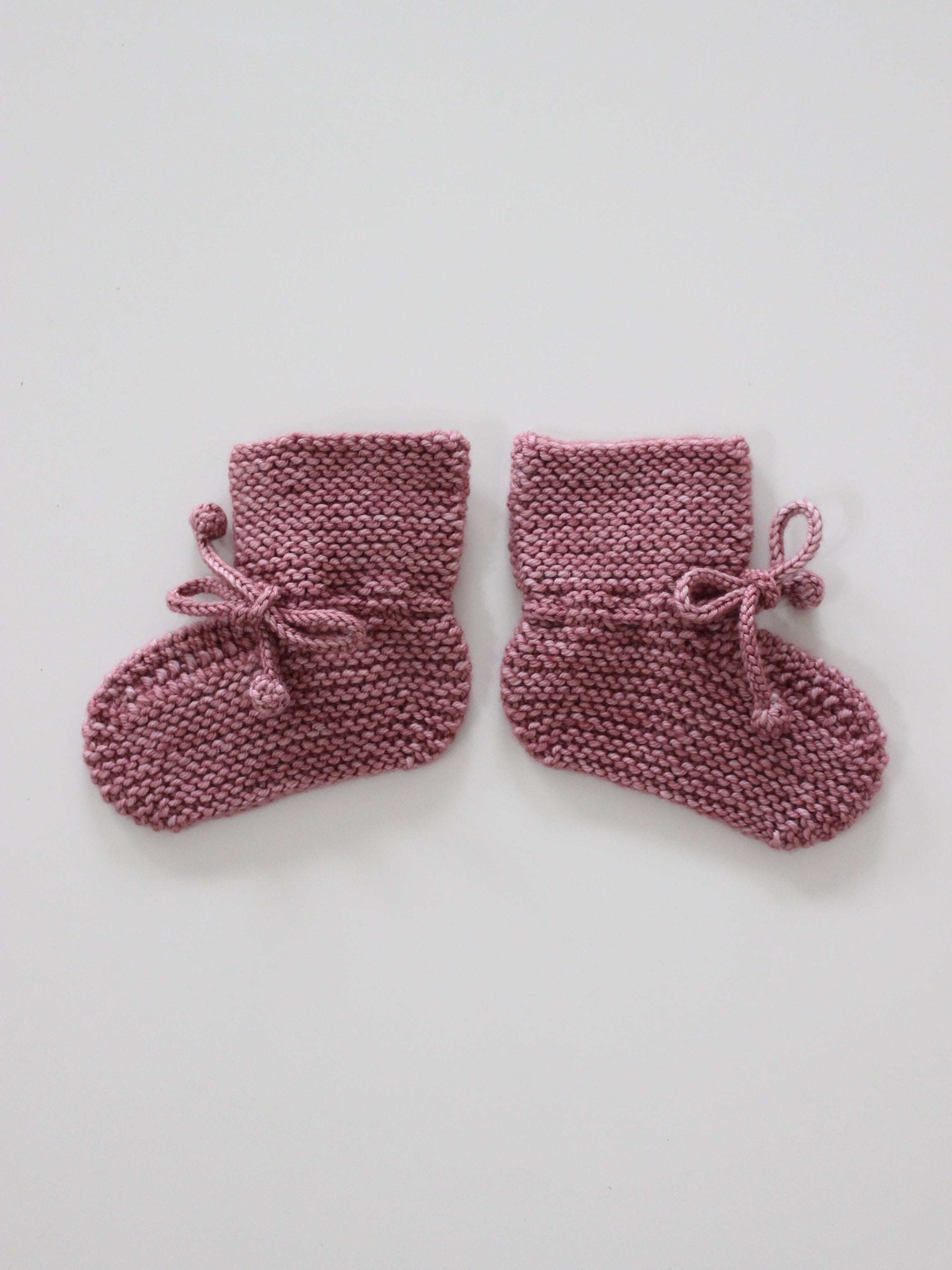 Misha & Puff　BABY CLASSIC BOOTIES (ANTIQUE ROSE)　26aw Drop1