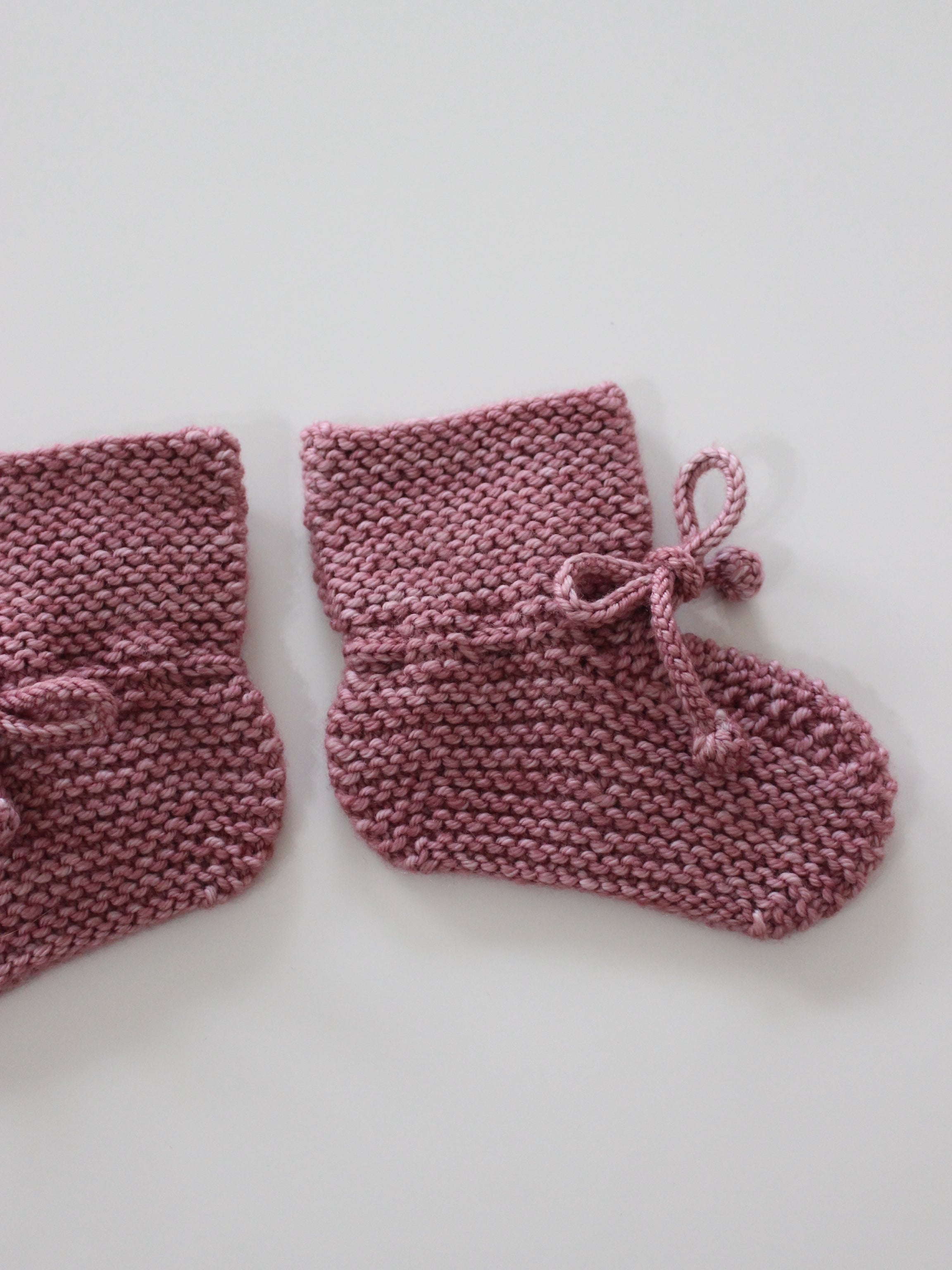 Misha & Puff　BABY CLASSIC BOOTIES (ANTIQUE ROSE)　26aw Drop1