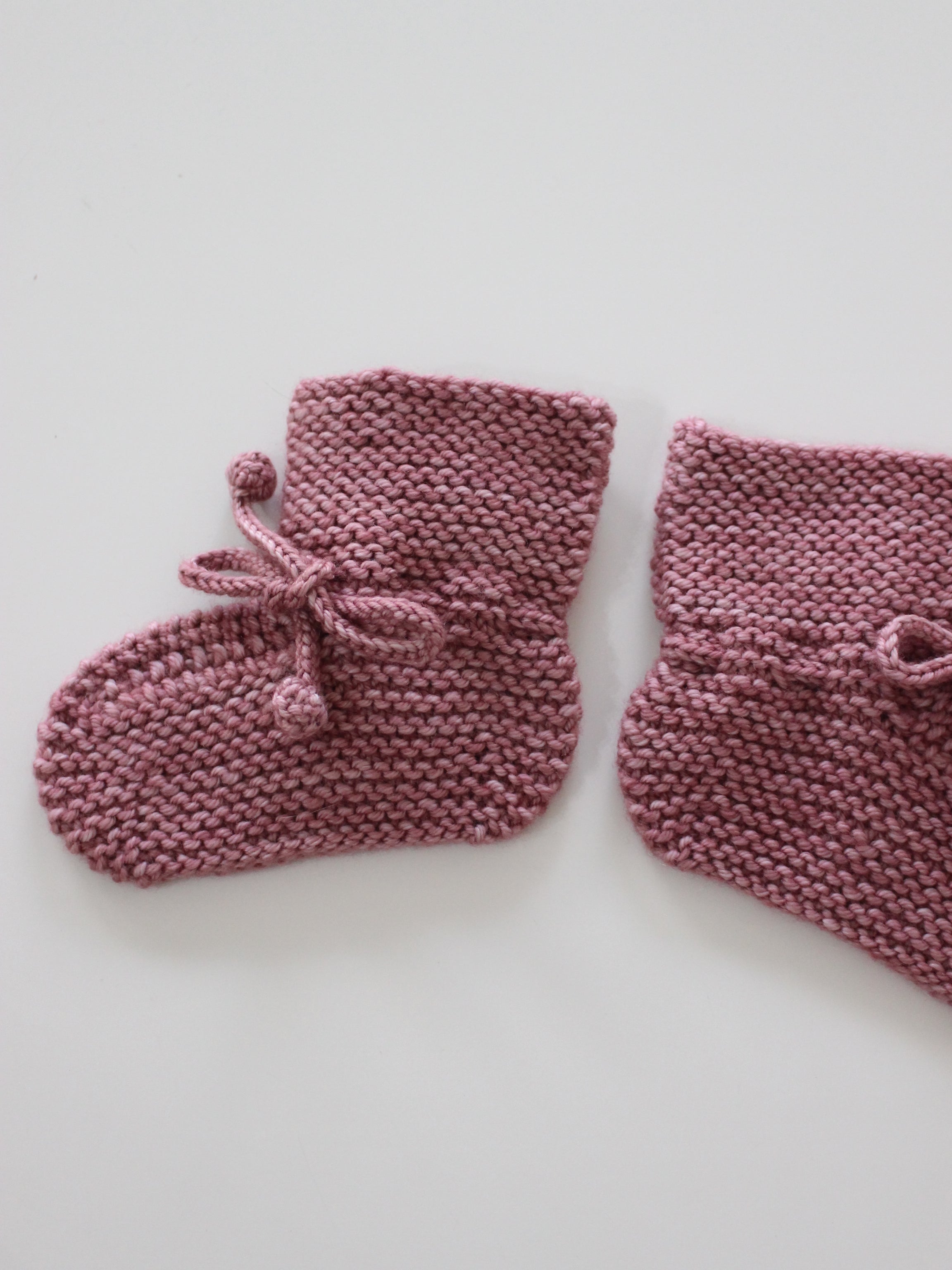 Misha & Puff　BABY CLASSIC BOOTIES (ANTIQUE ROSE)　26aw Drop1