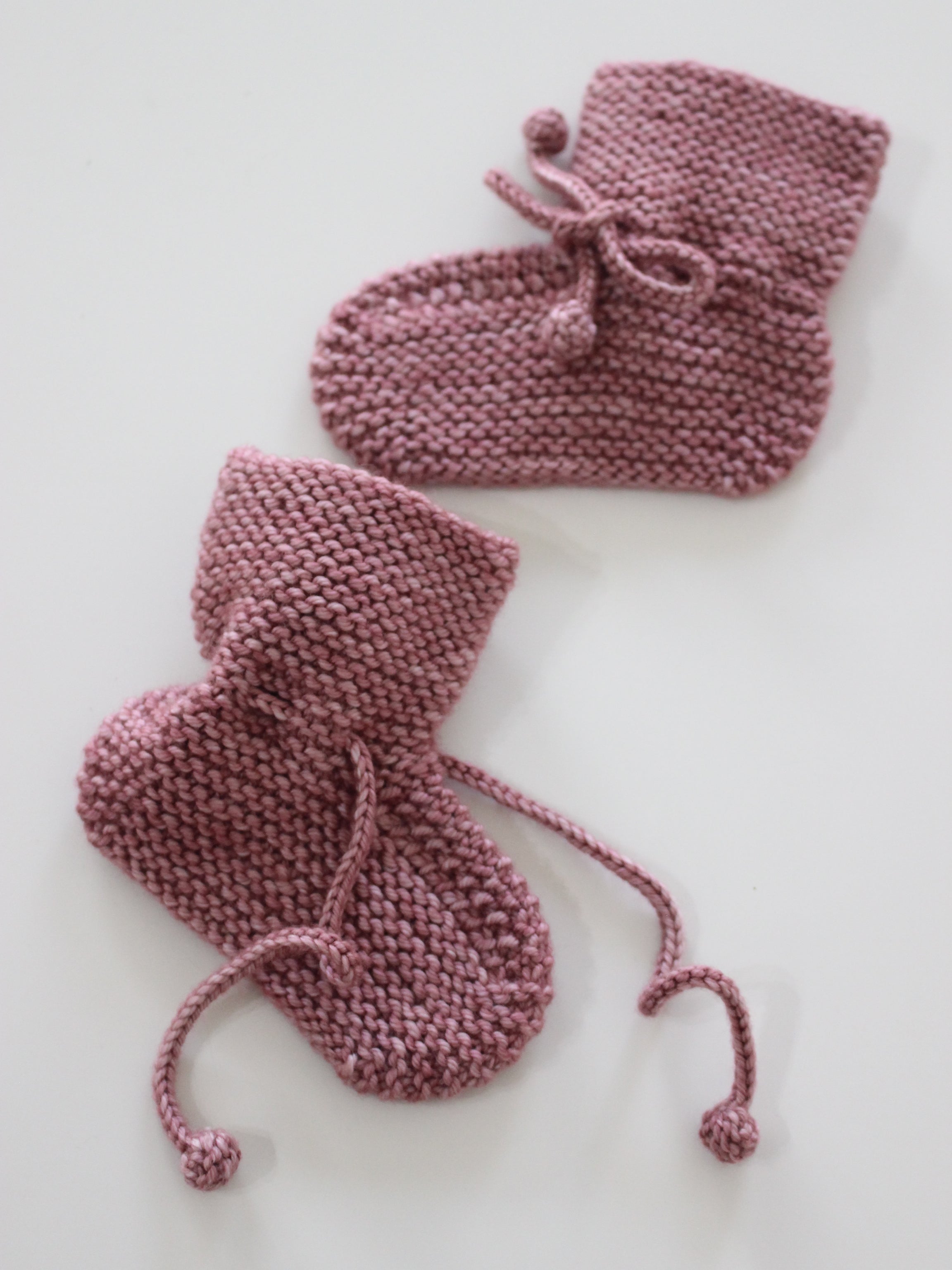 Misha & Puff　BABY CLASSIC BOOTIES (ANTIQUE ROSE)　26aw Drop1