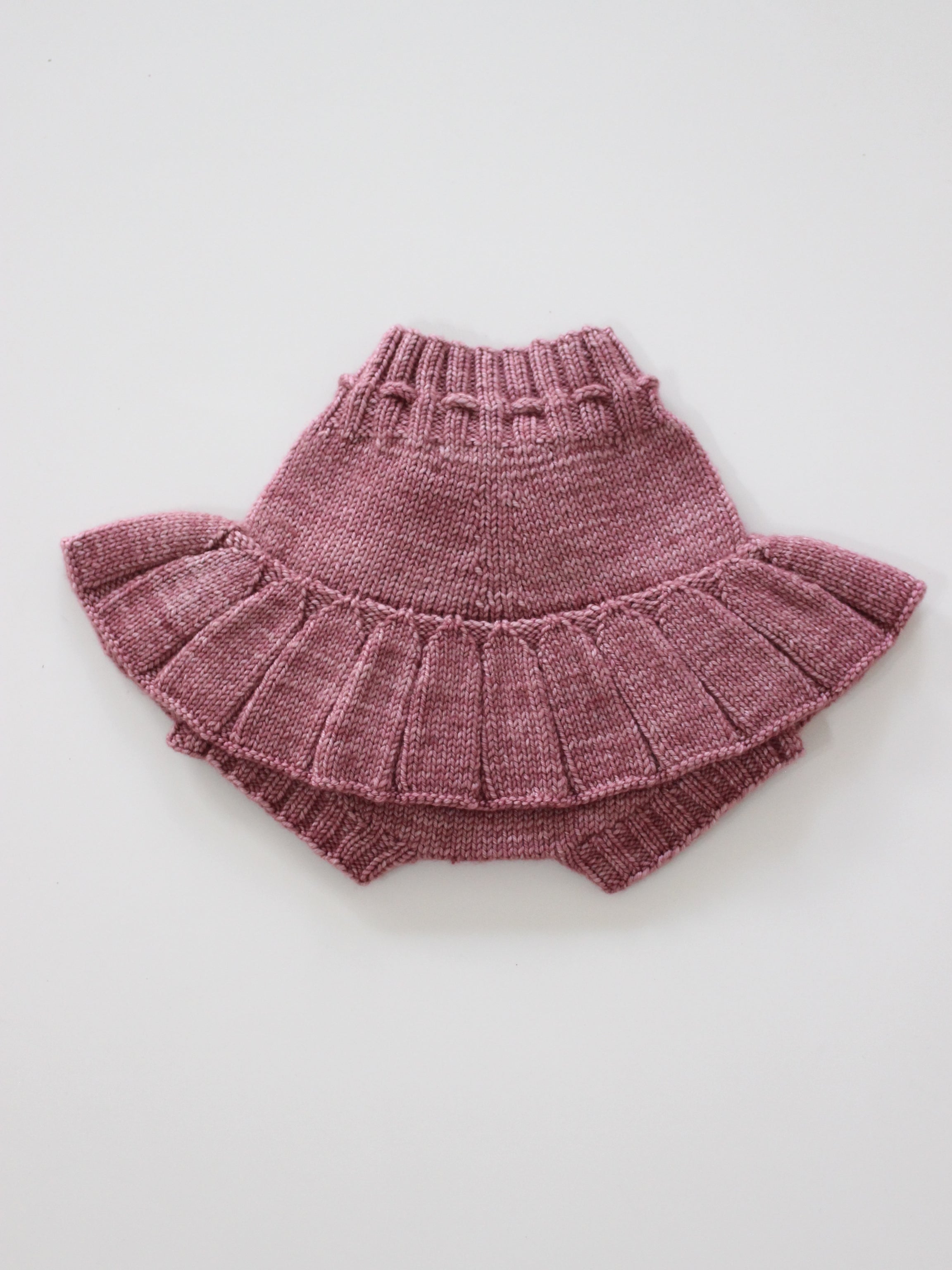 Misha & Puff　BABY SKATING POND SKIRT (ANTIQUE ROSE)　26aw Drop1