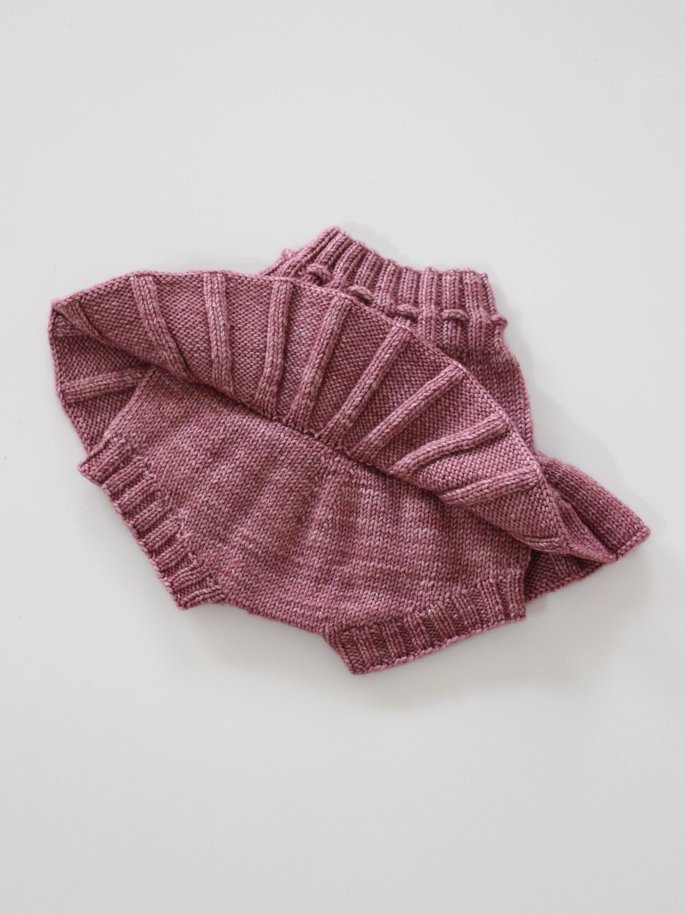 Misha & Puff BABY SKATING POND SKIRT (ANTIQUE ROSE) 26aw Drop1