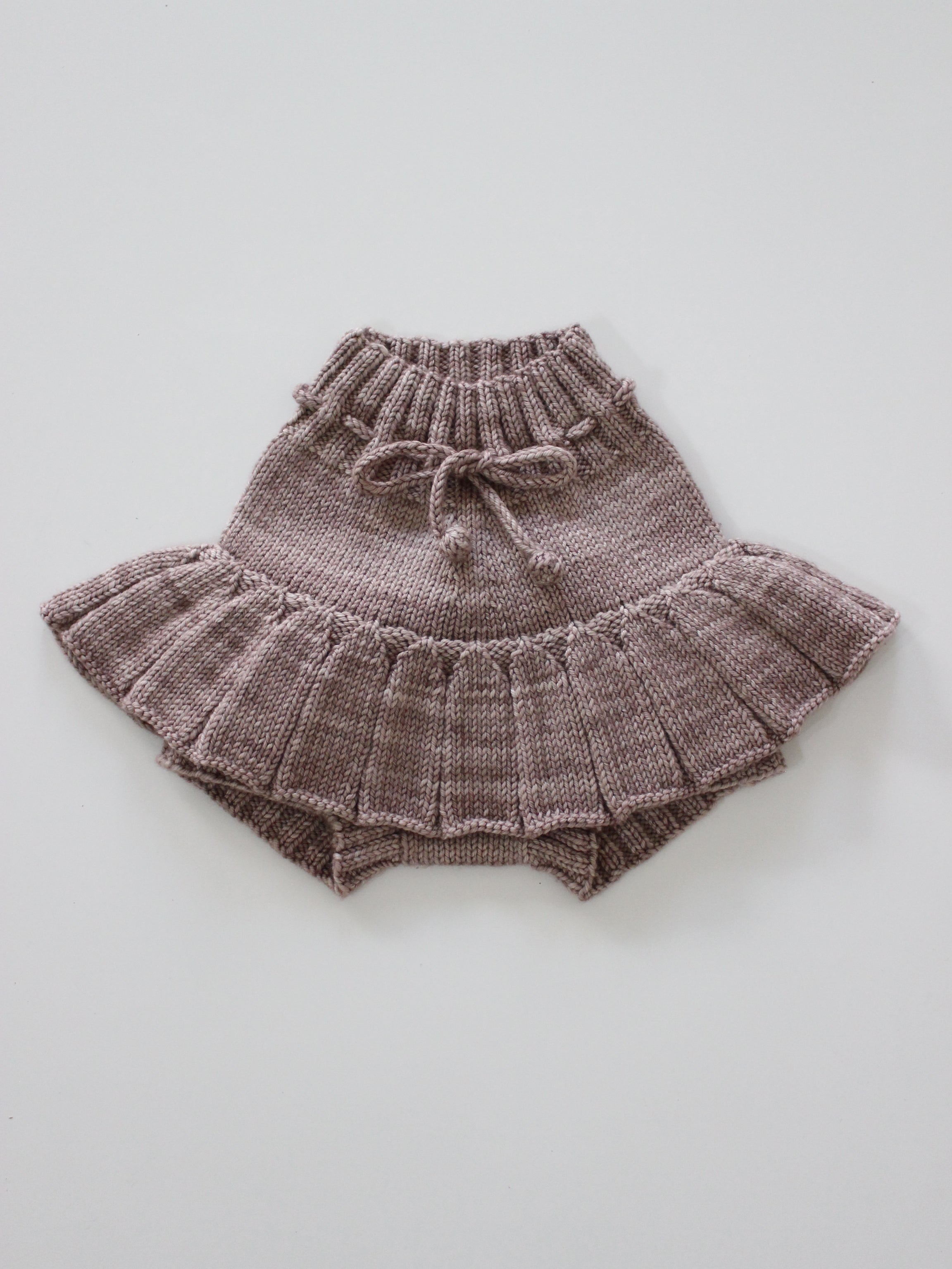 Misha & Puff　BABY SKATING POND SKIRT (TURTLEDOVE)　26aw Drop1