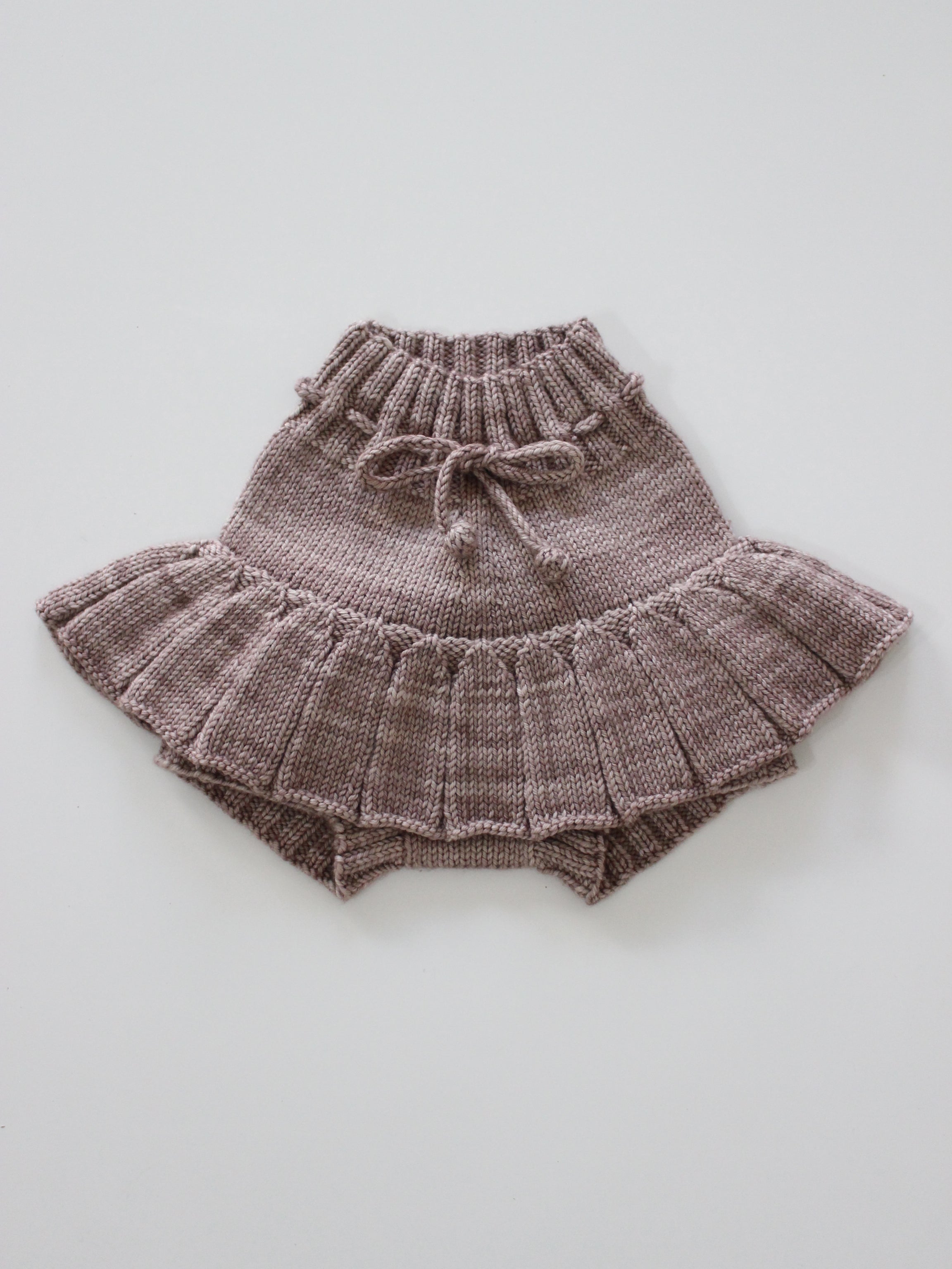 Misha & Puff　BABY SKATING POND SKIRT (TURTLEDOVE)　26aw Drop1