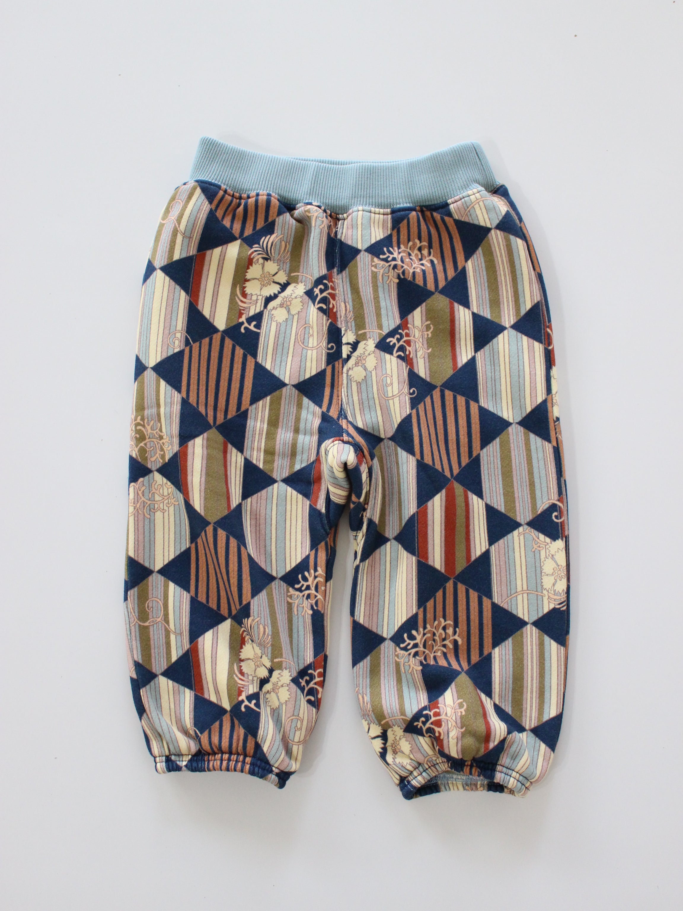 Misha & Puff   BABY GYMCLASS JOGGER (MARINE BLUE Tessellation)    26aw Drop1