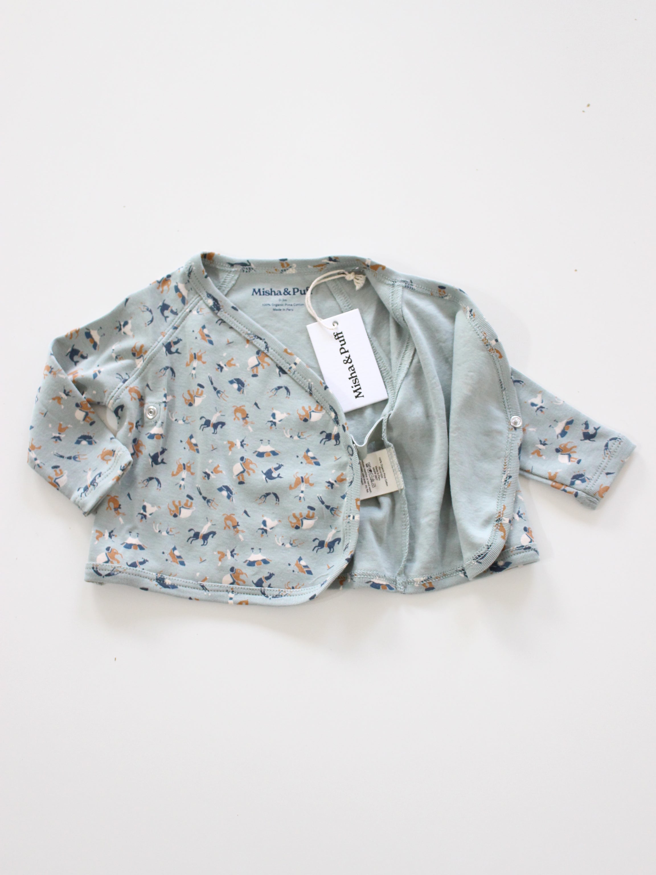 Misha & Puff BABY WRAP SET (ONSEN CIRCUS) 26aw Drop1