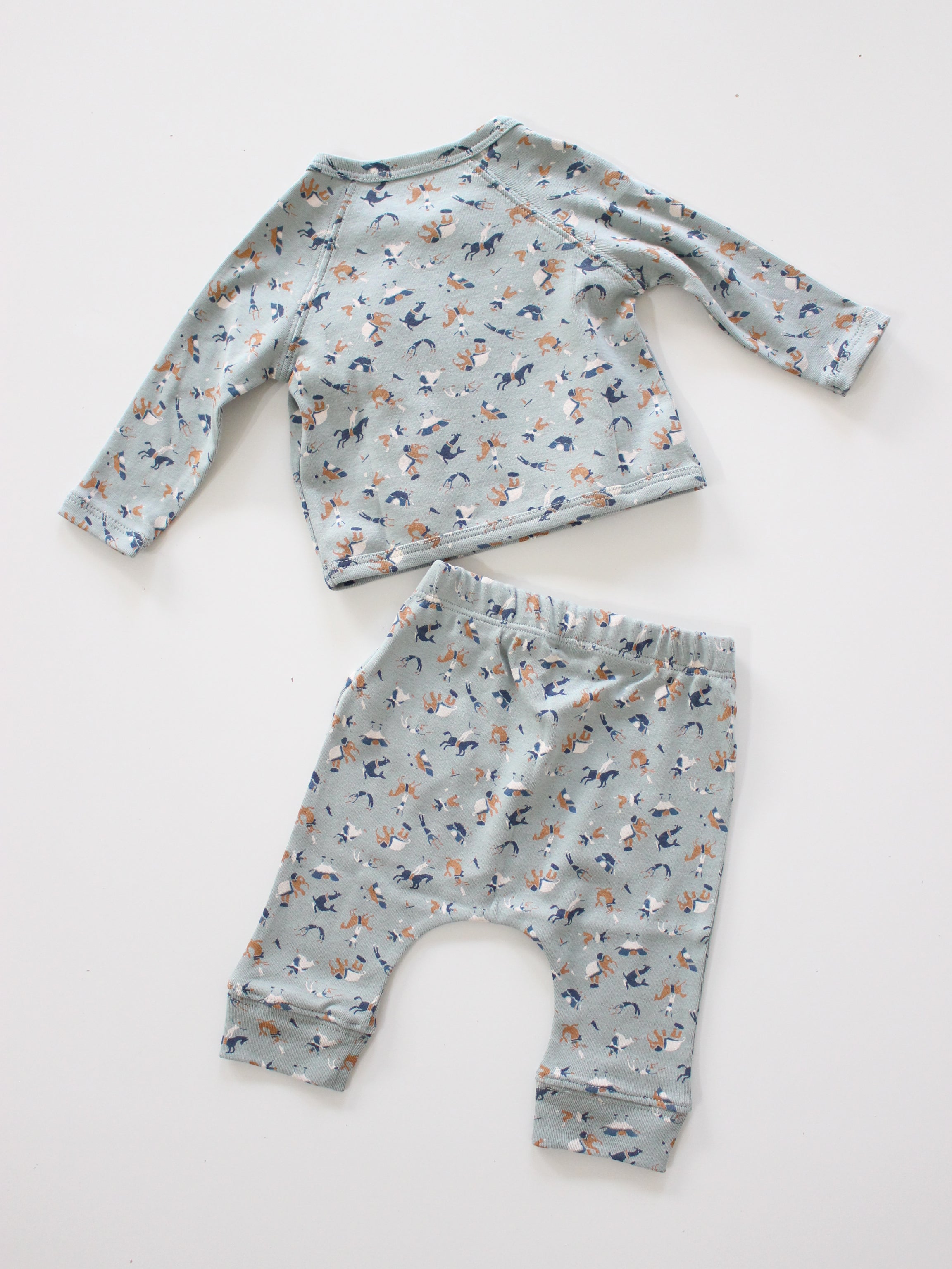 Misha & Puff   BABY WRAP SET (ONSEN CIRCUS)   26aw Drop1