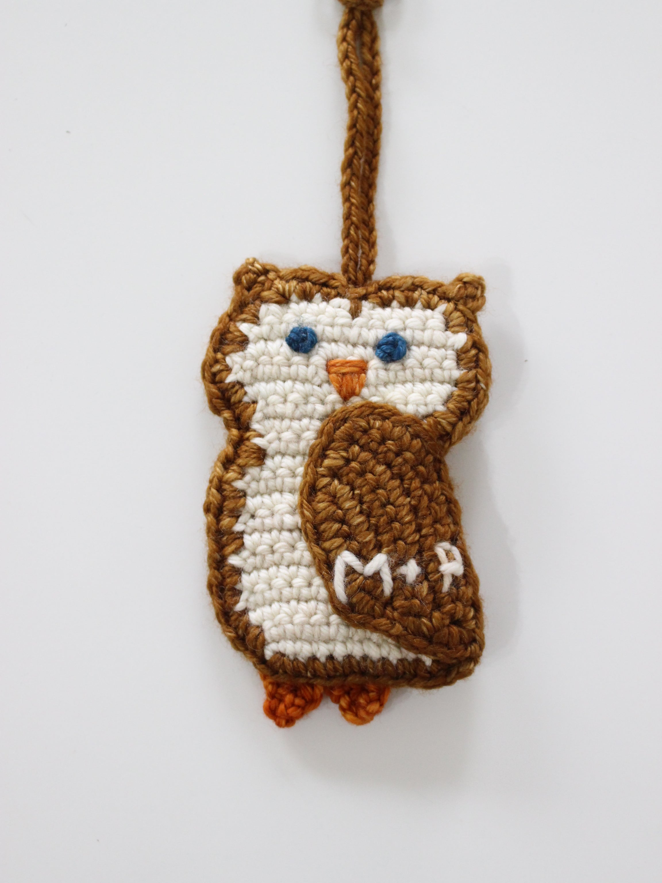 Misha & Puff OWL BAG CHARM (NUTMEG) 26aw Drop1