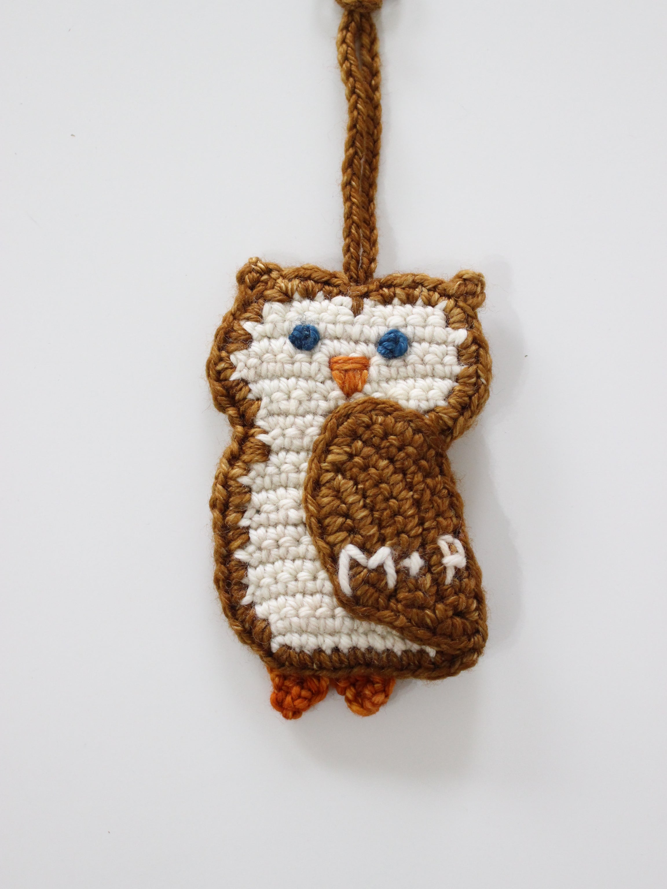 Misha & Puff OWL BAG CHARM (NUTMEG) 26aw Drop1