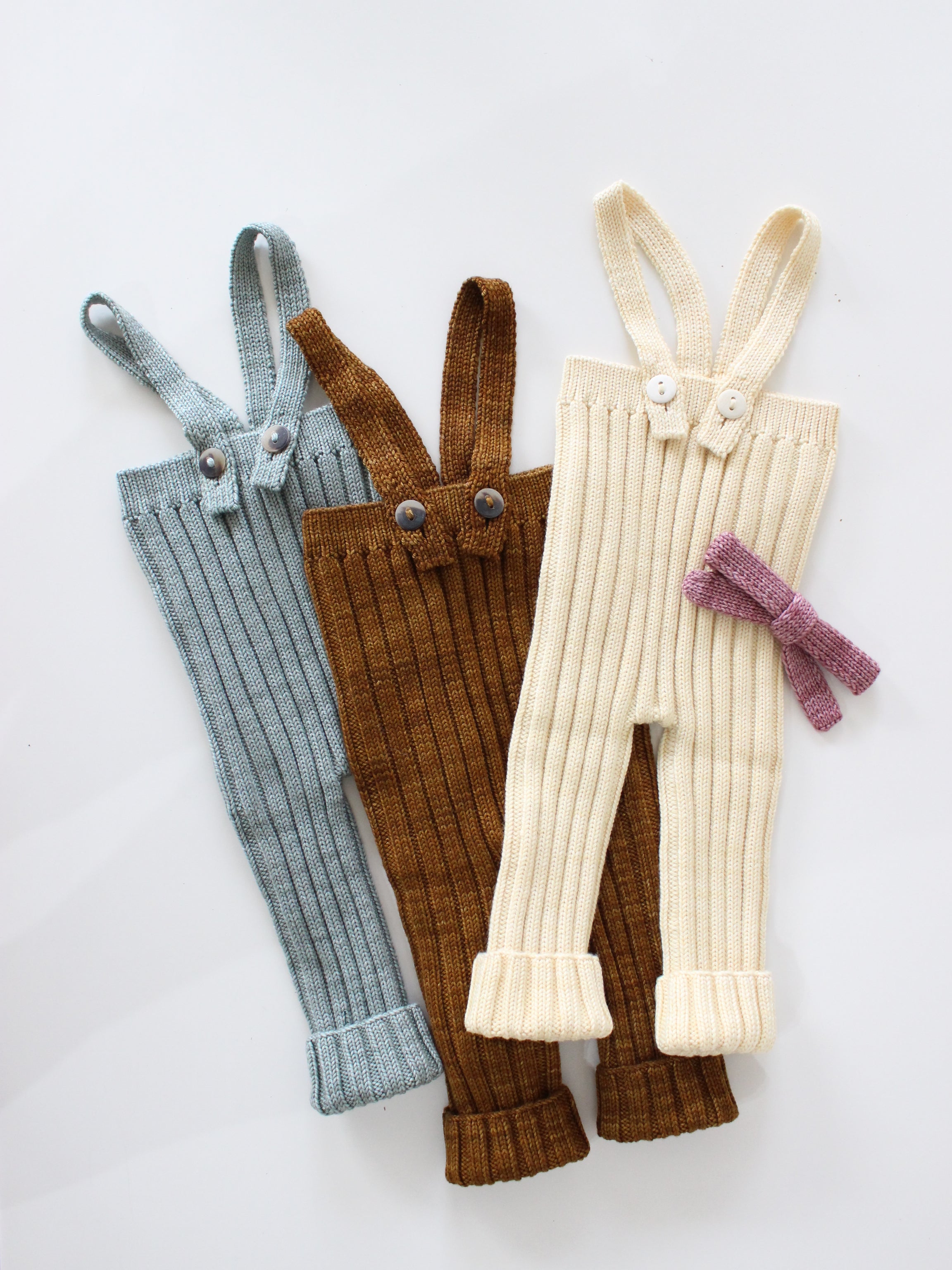 Misha & Puff BABY RIB LONGIES (ONSEN) 26aw Drop1