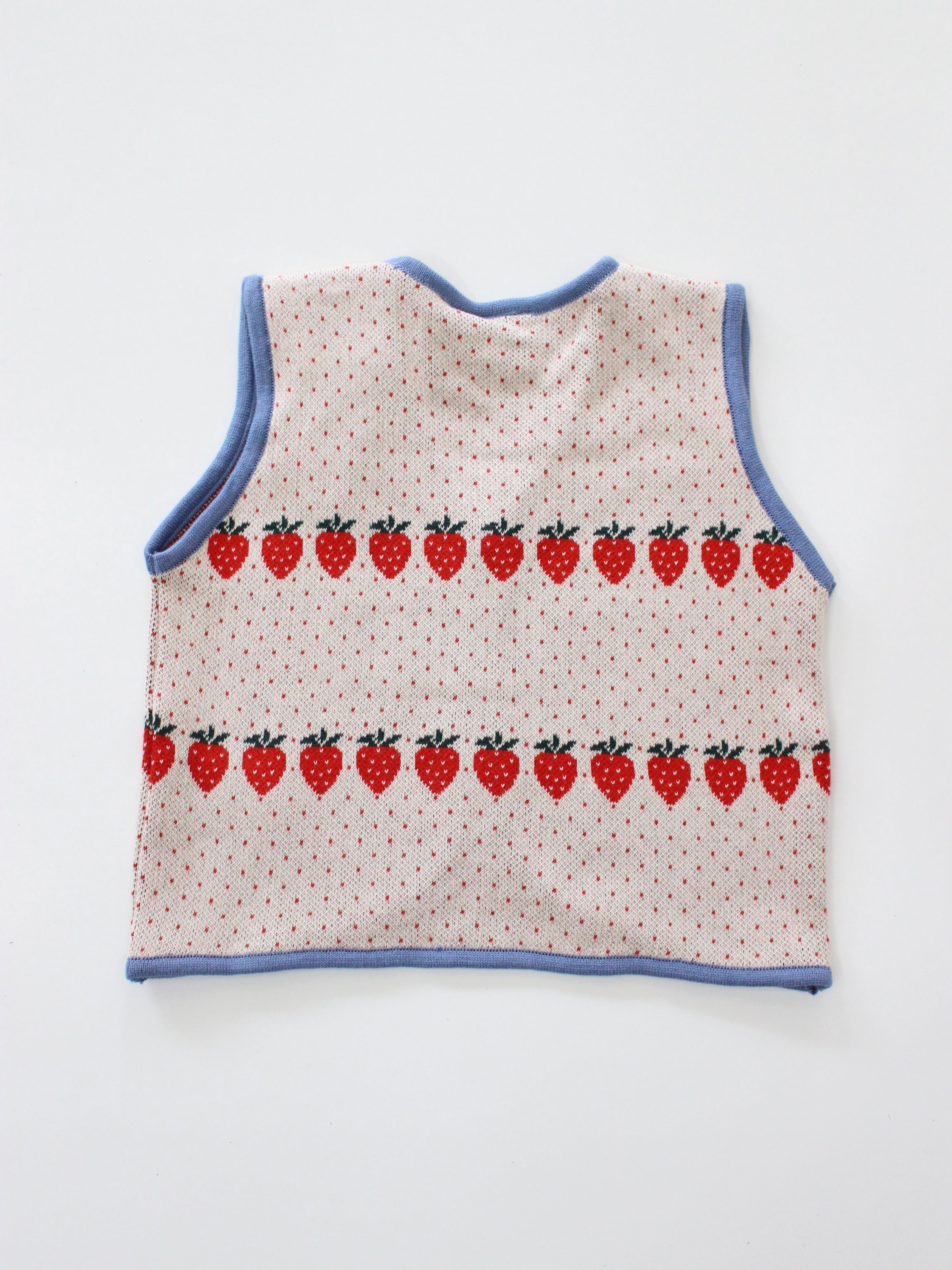 Flöss  Louise Vest  Warm Cotton Berry