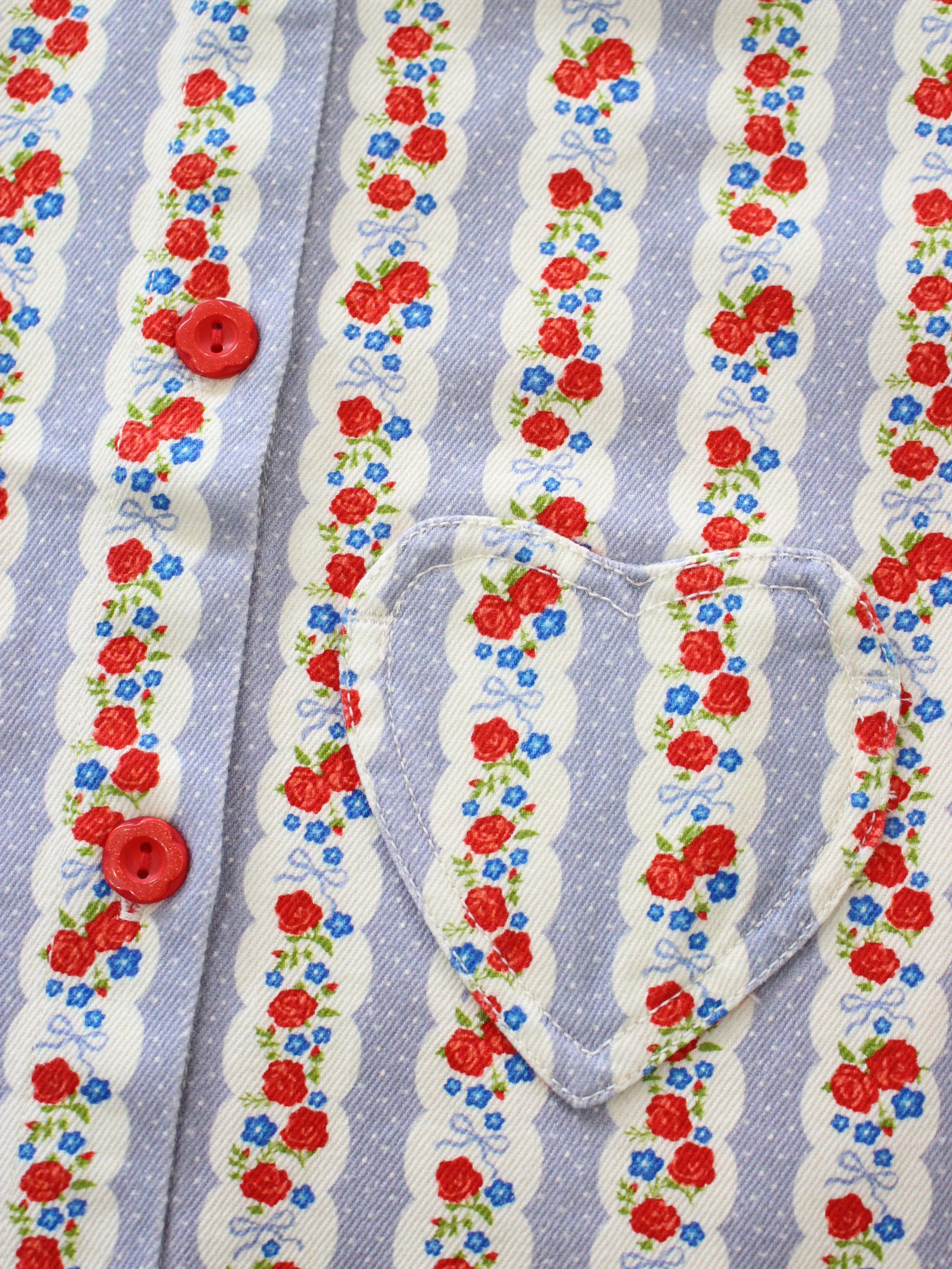 Flöss  Aria Dress  Blue Air Rose