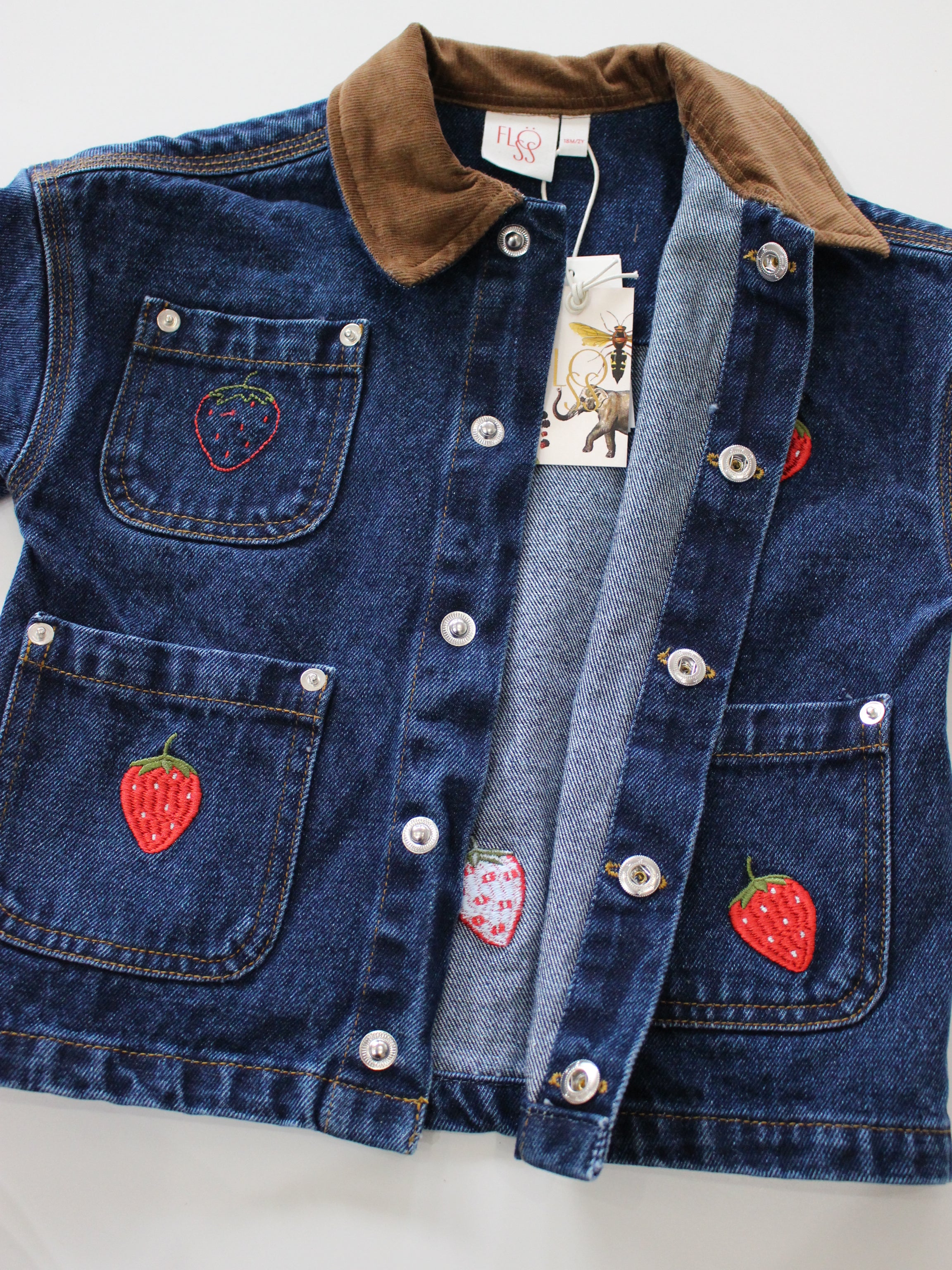 Flöss  Sage Jacket  Mid Blue