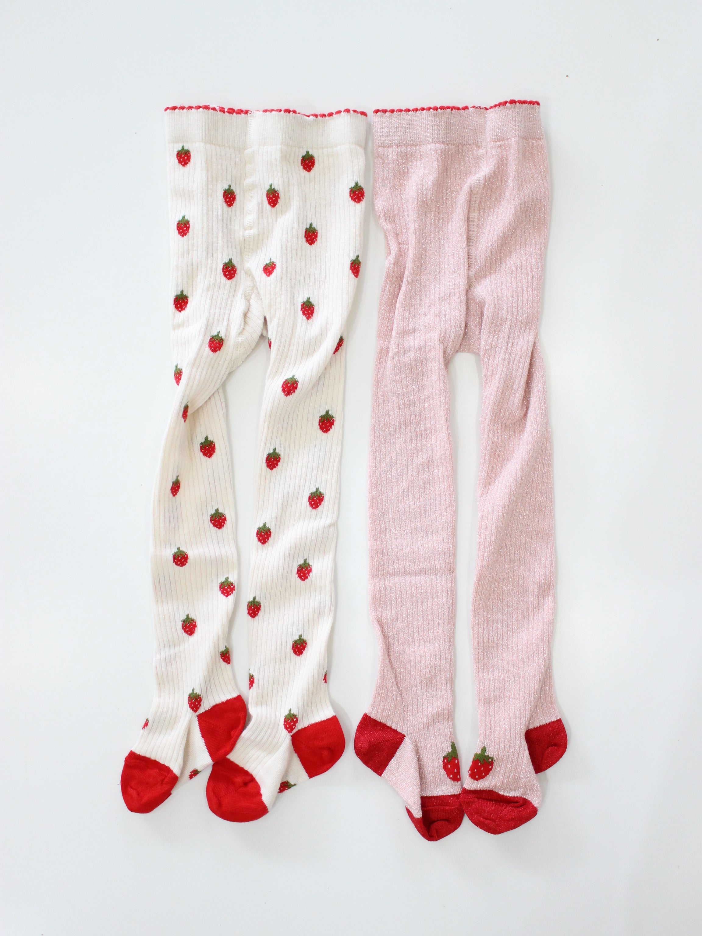 Flöss  Vera Tights 2-pack  Glitter Berry Mix