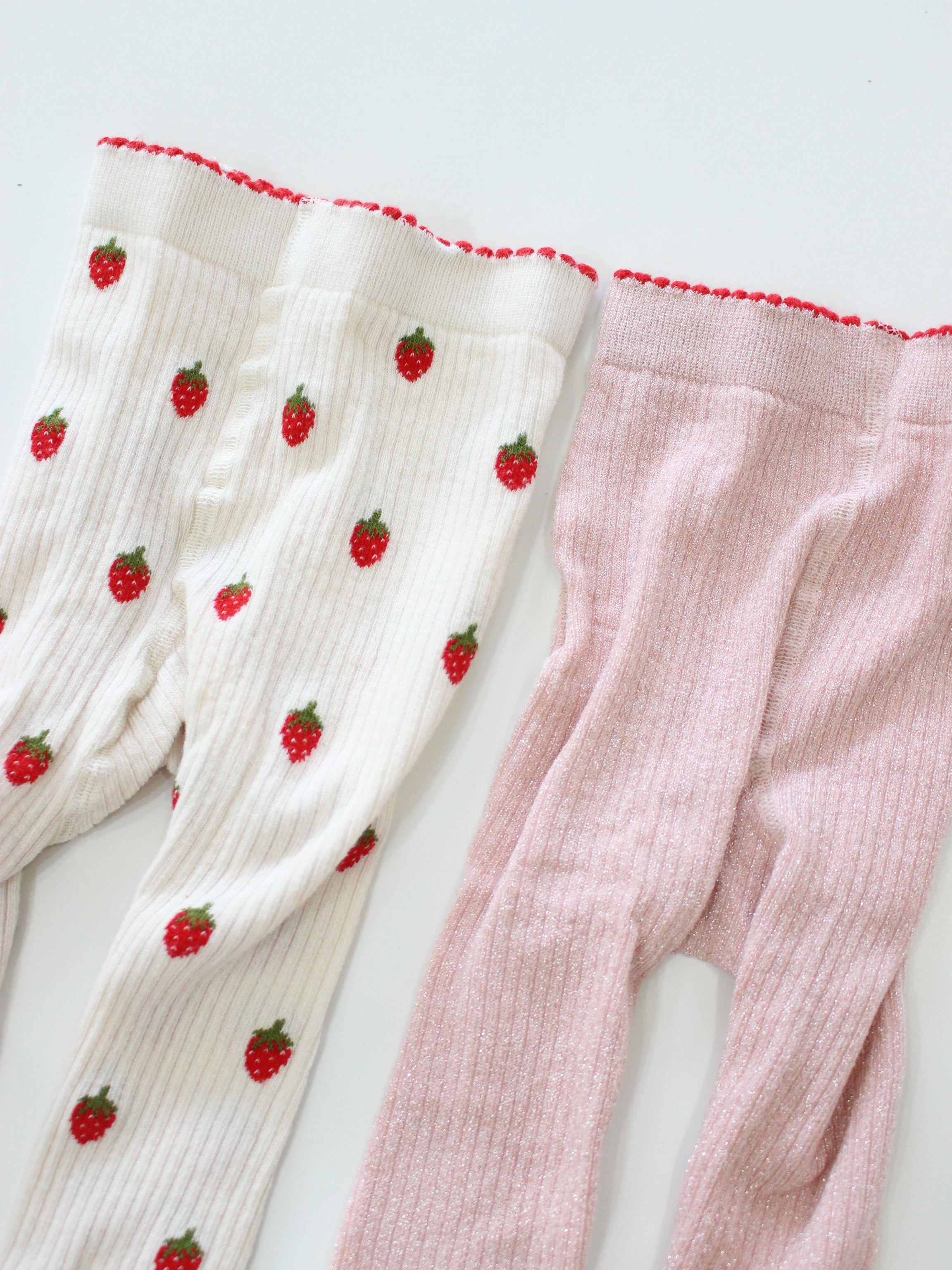 Flöss  Vera Tights 2-pack  Glitter Berry Mix