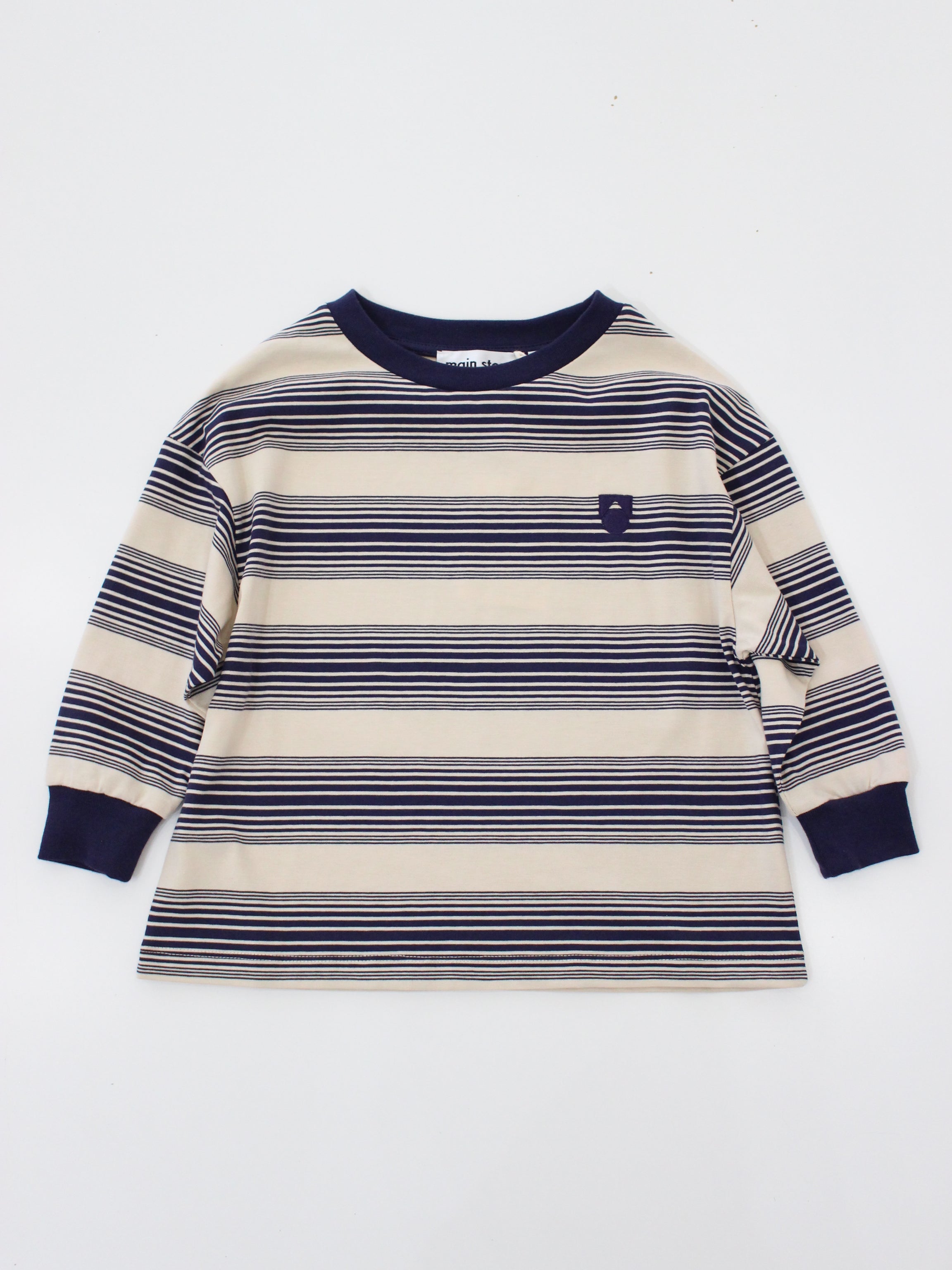 main story  Band Tee  Angora Stripe