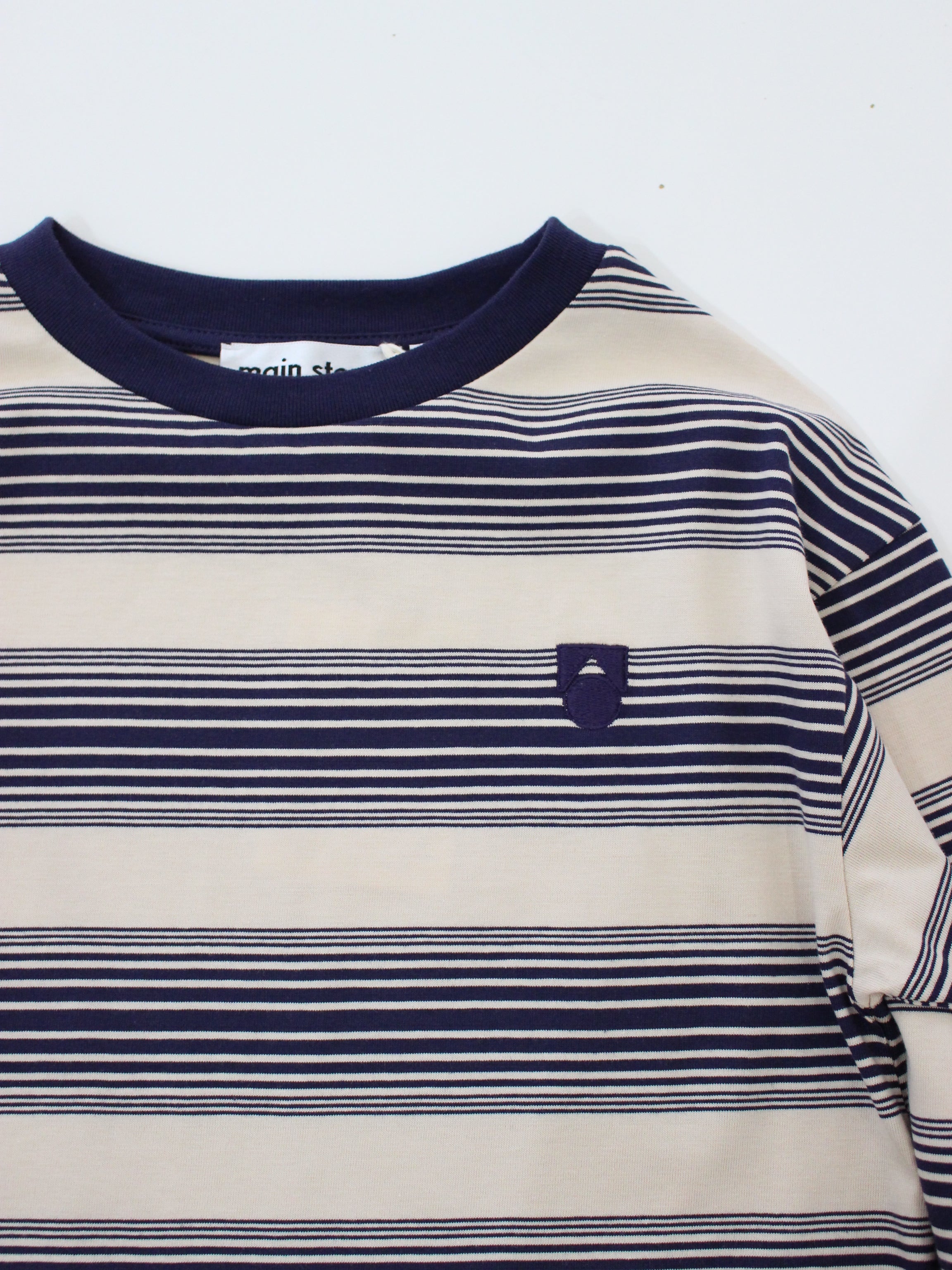 main story  Band Tee  Angora Stripe