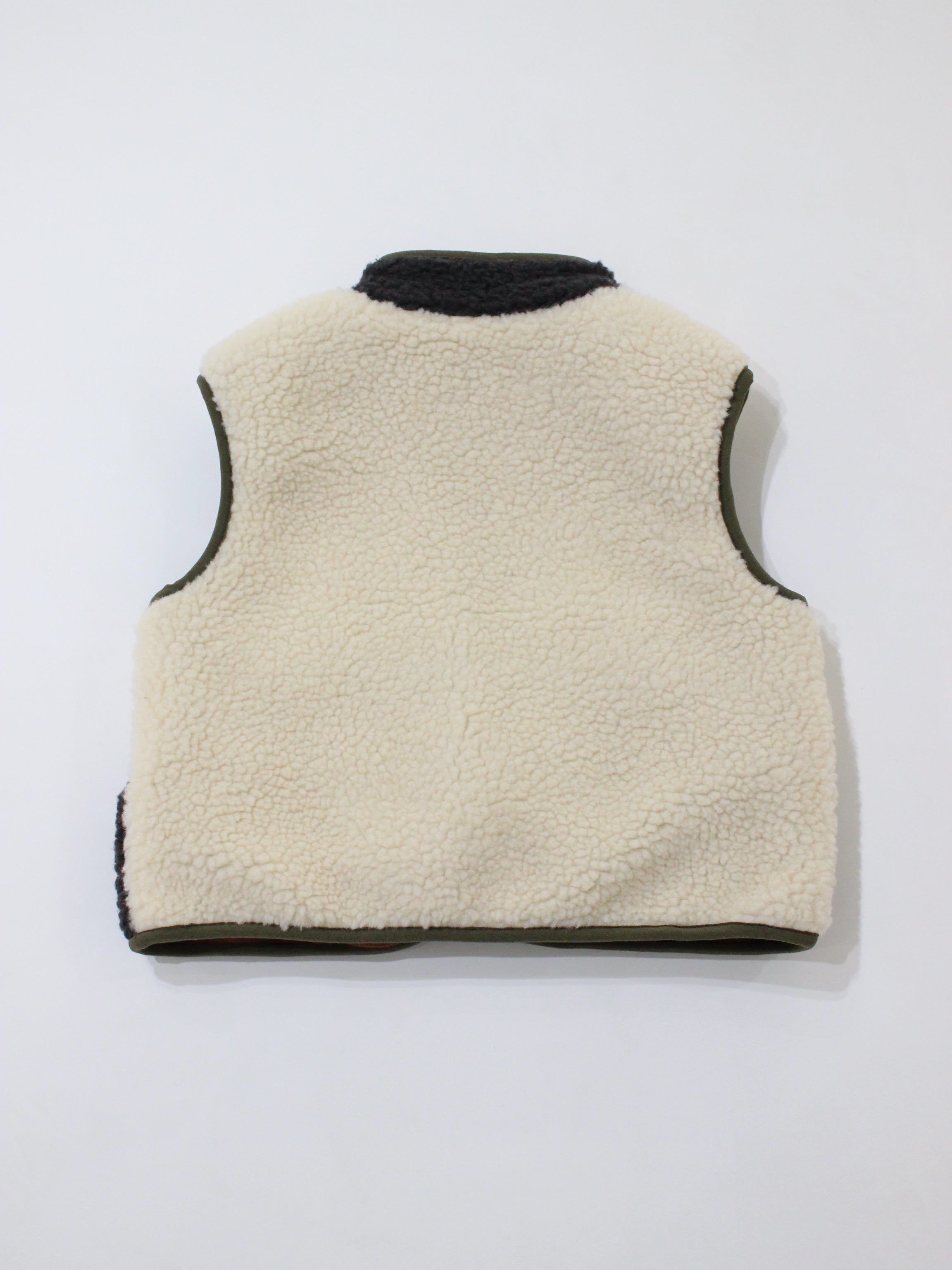 The Campamento   Ecru Teddy Vest
