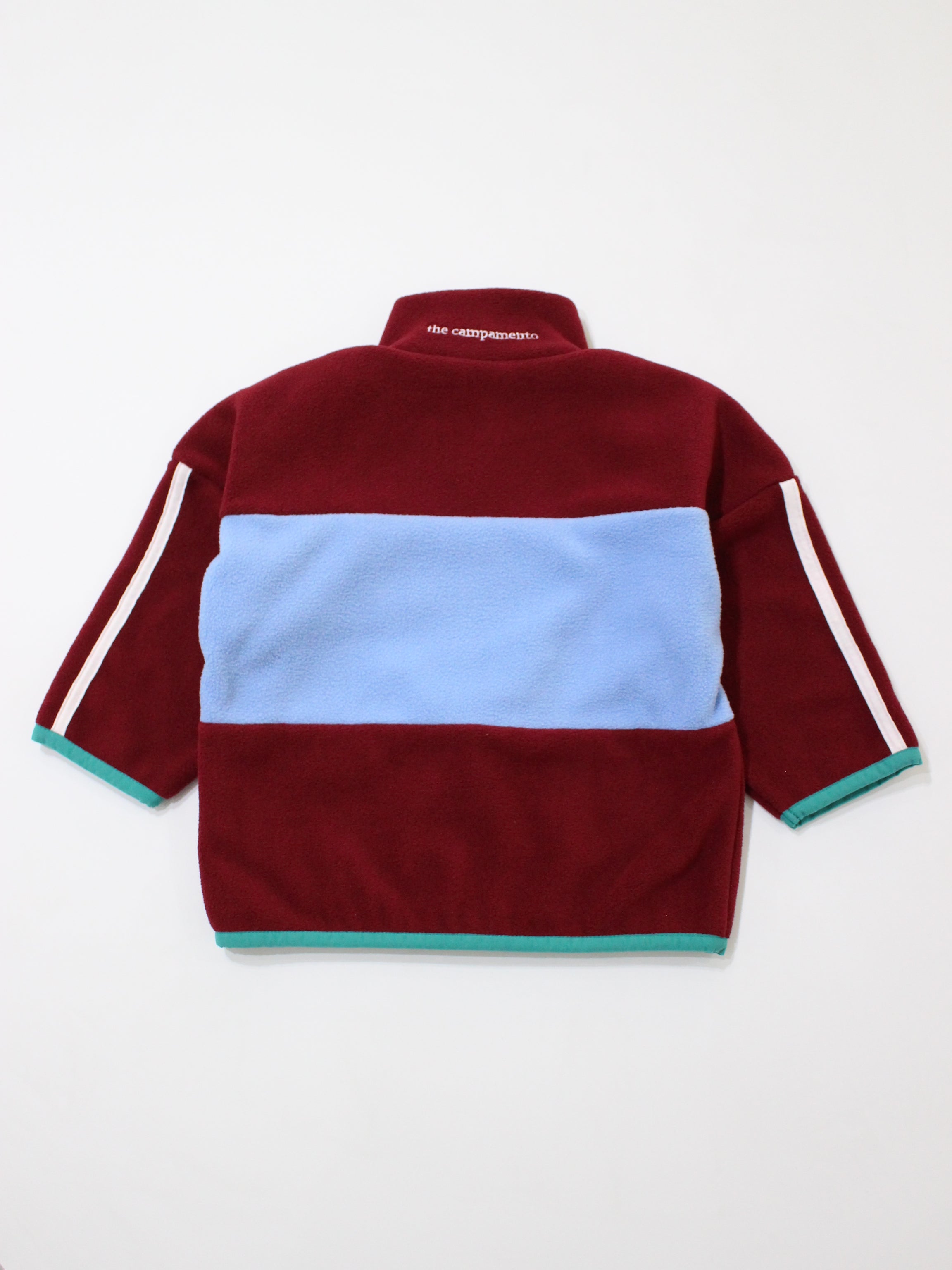 The Campamento   Burgundy Polar Sweatshirt