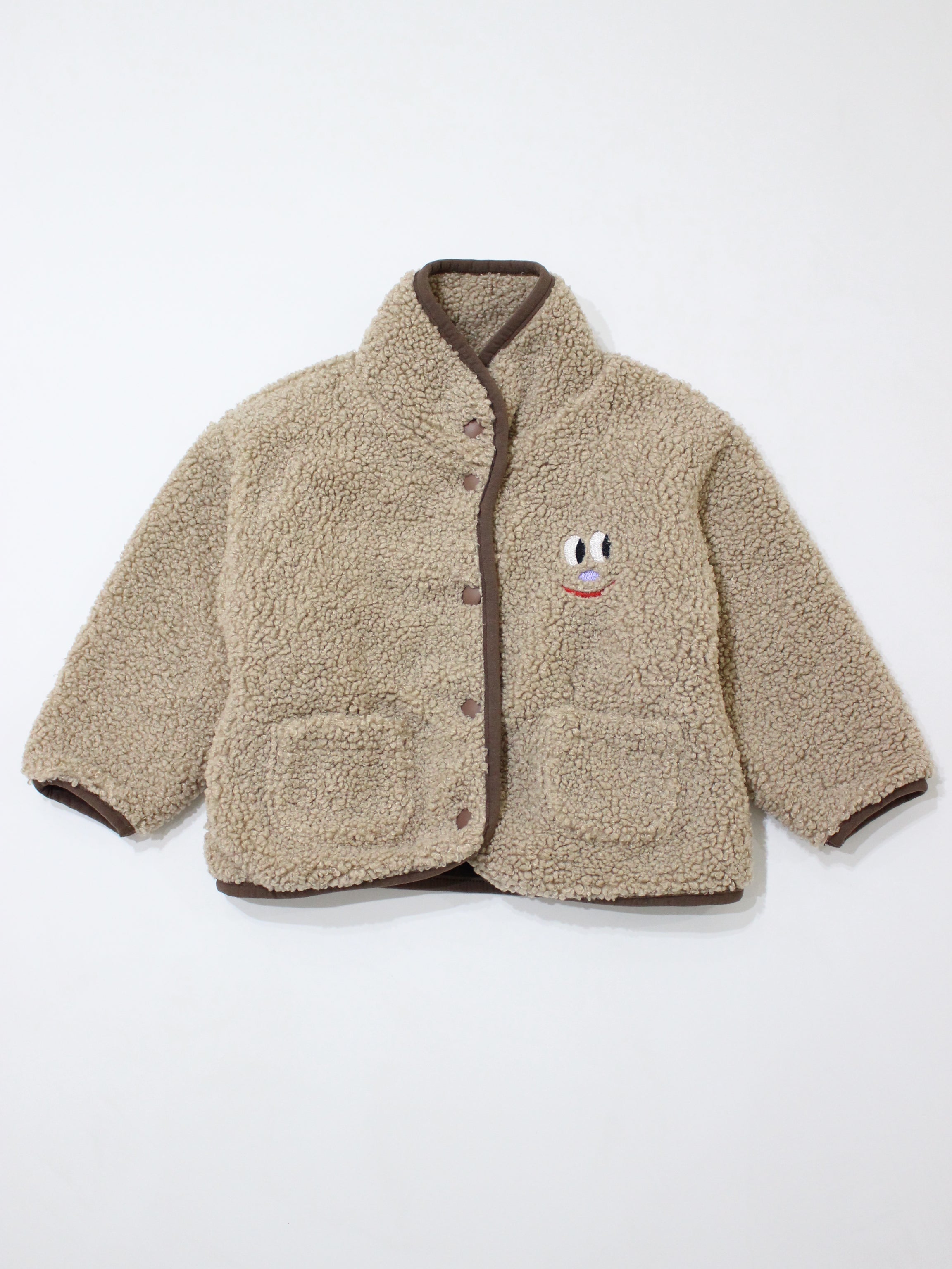 The Campamento    Smiling Face Teddy Baby Jacket